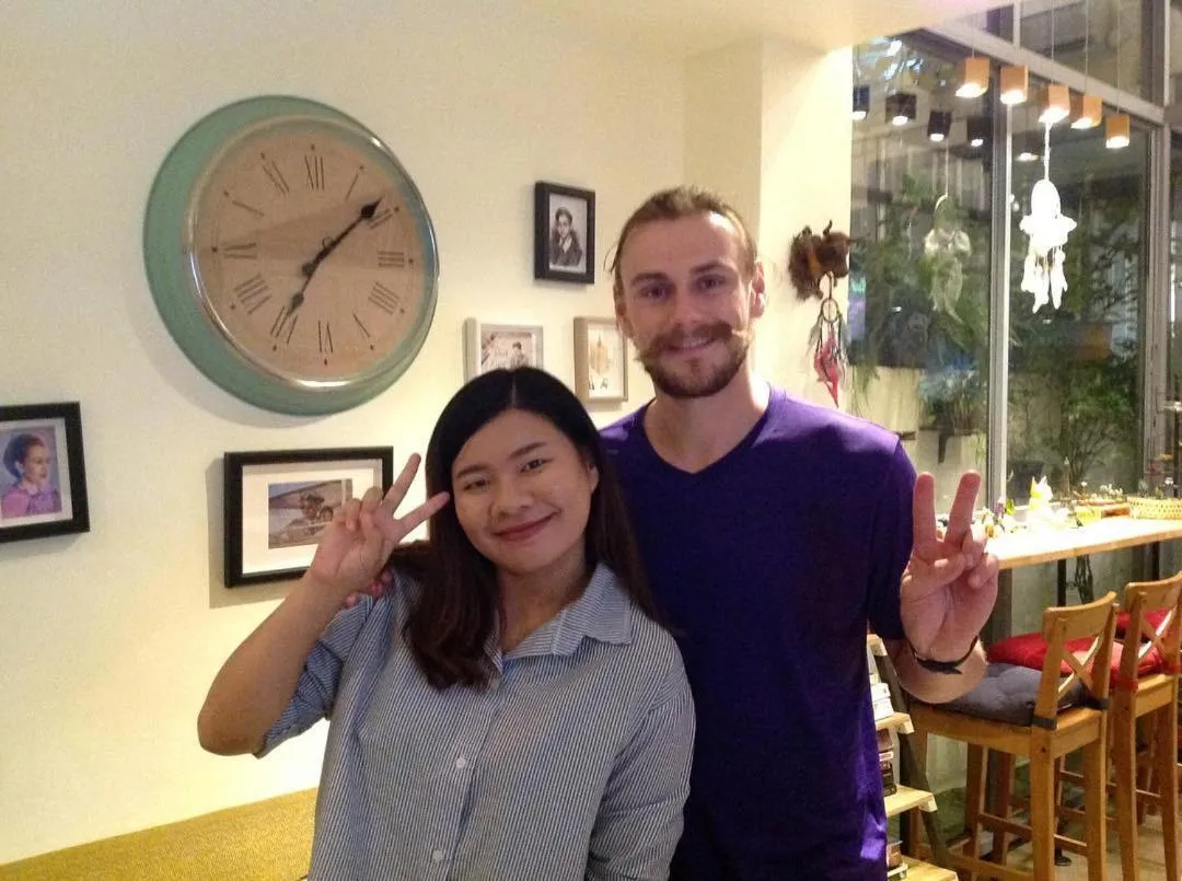 Staff in Good Day Hostel