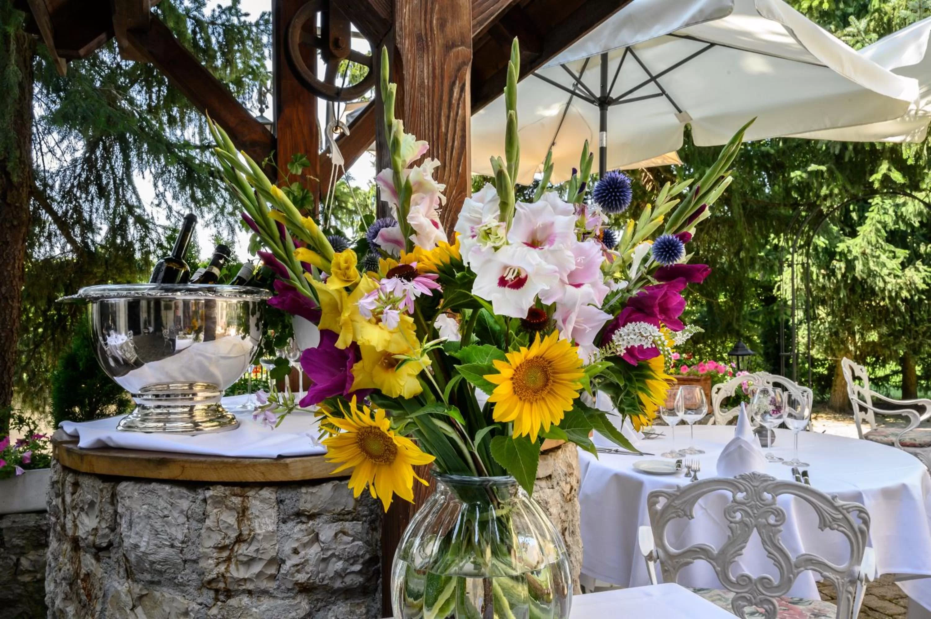 Garden in Landgasthof zu den drei Sternen