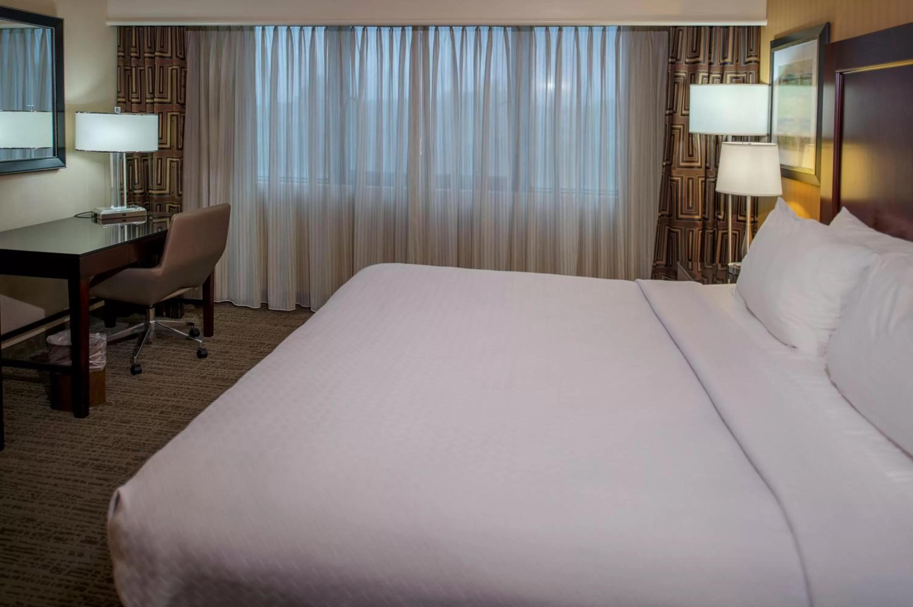Photo of the whole room, Bed in Crowne Plaza Hotel St. Louis Airport by IHG