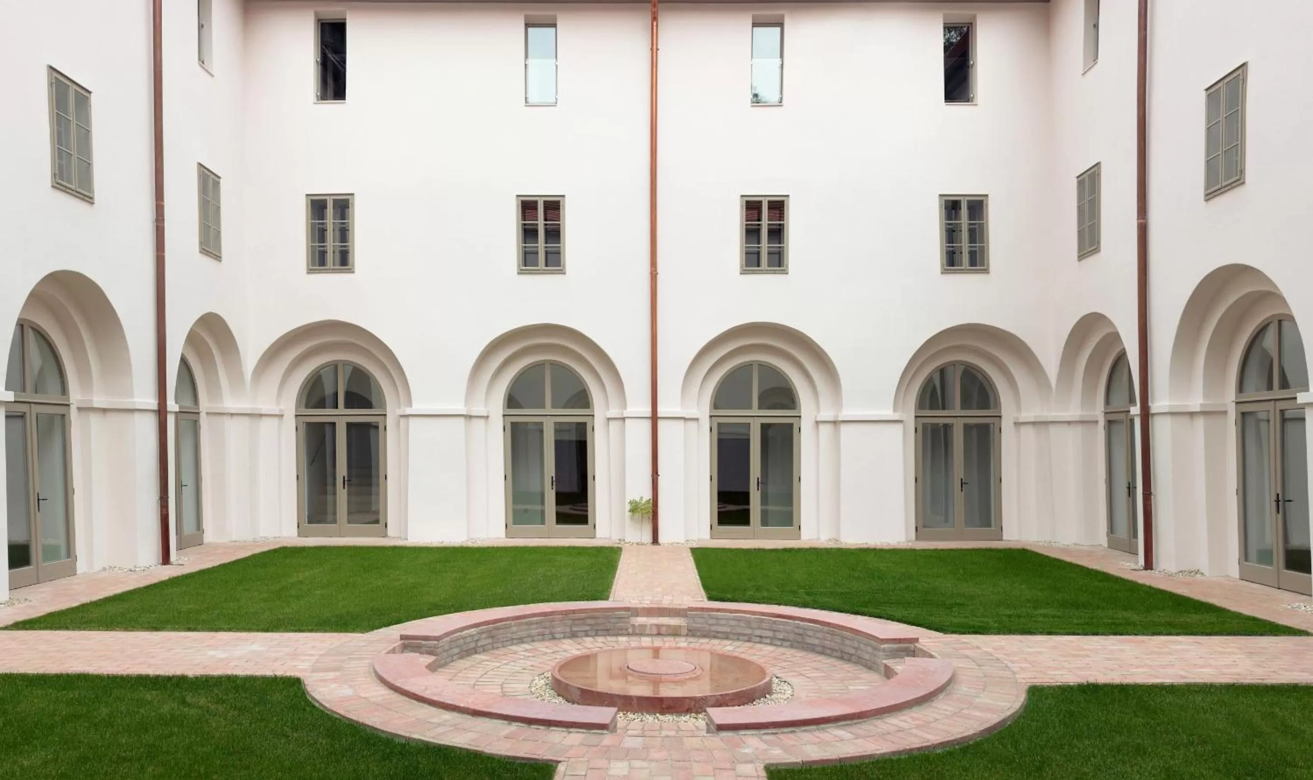 Garden in Sopron Monastery Hotel
