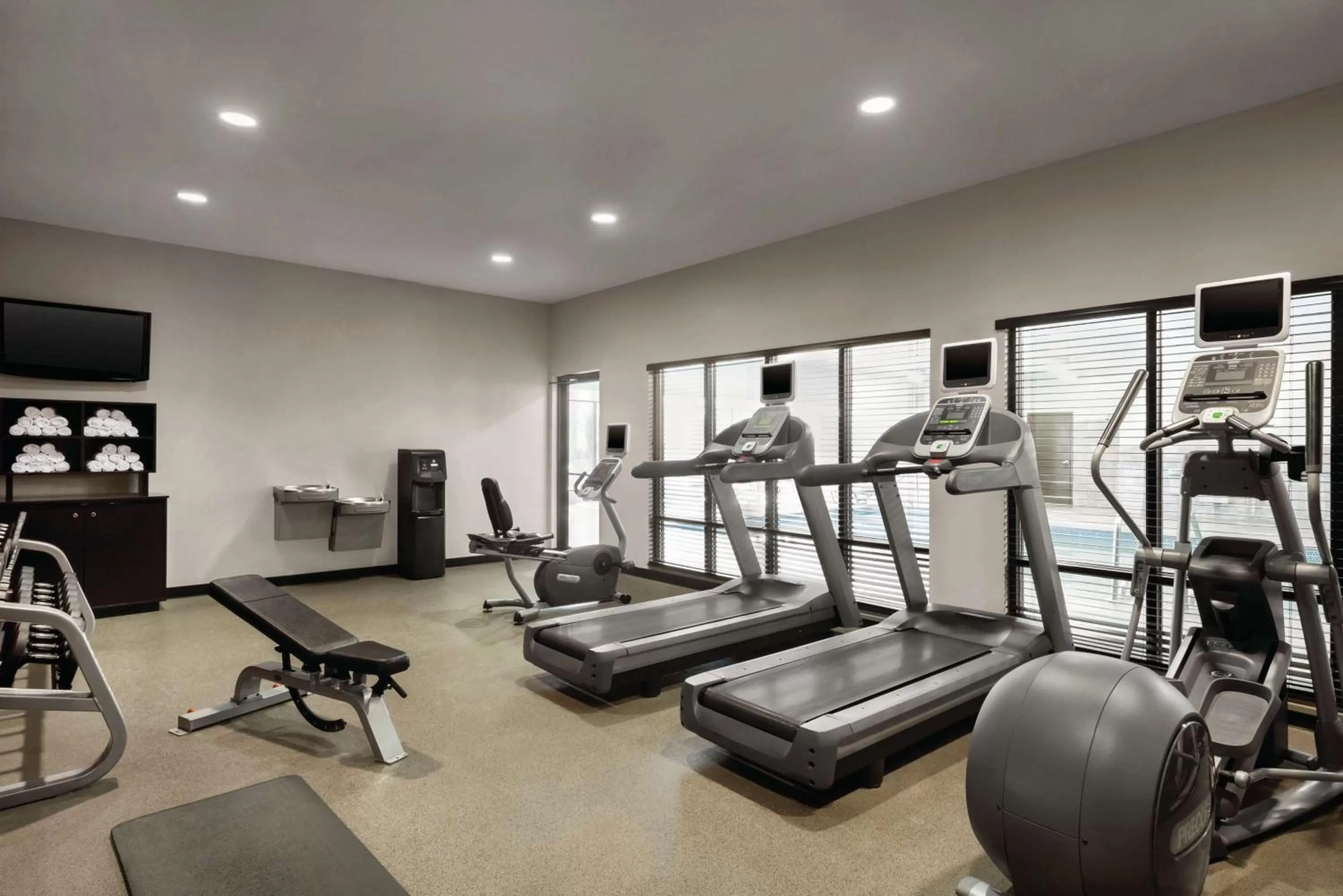 Fitness centre/facilities in Hilton Garden Inn South Bend