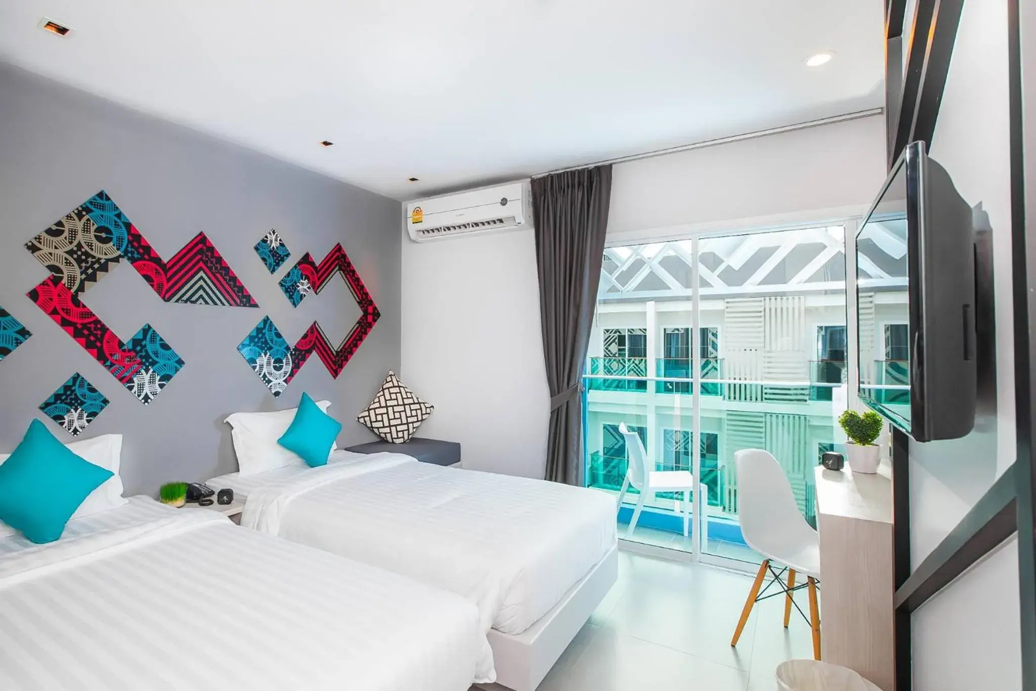 Superior Twin Room in The Crib Patong - SHA Certified Superior Twin Room in The Crib Patong - SHA Certified