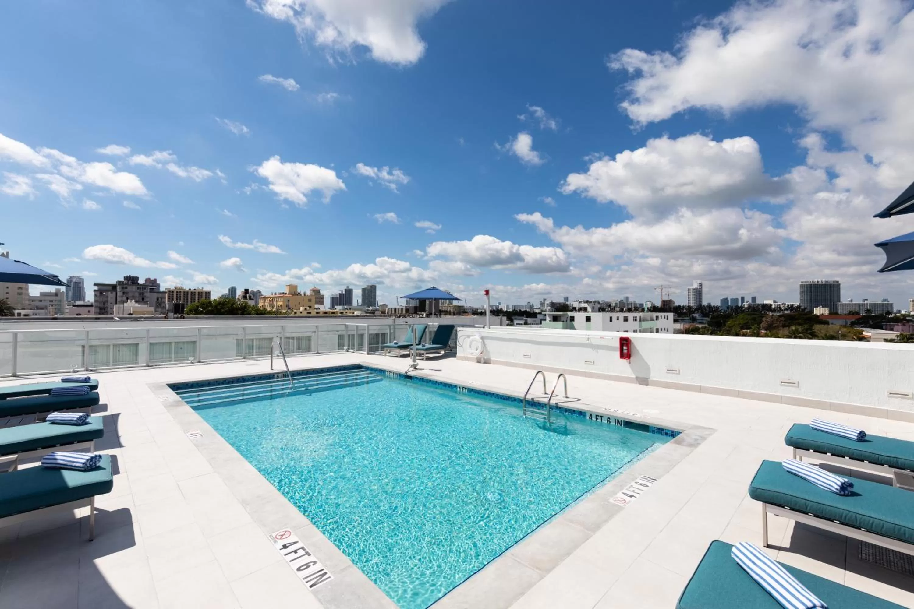 Swimming pool in Penguin Hotel