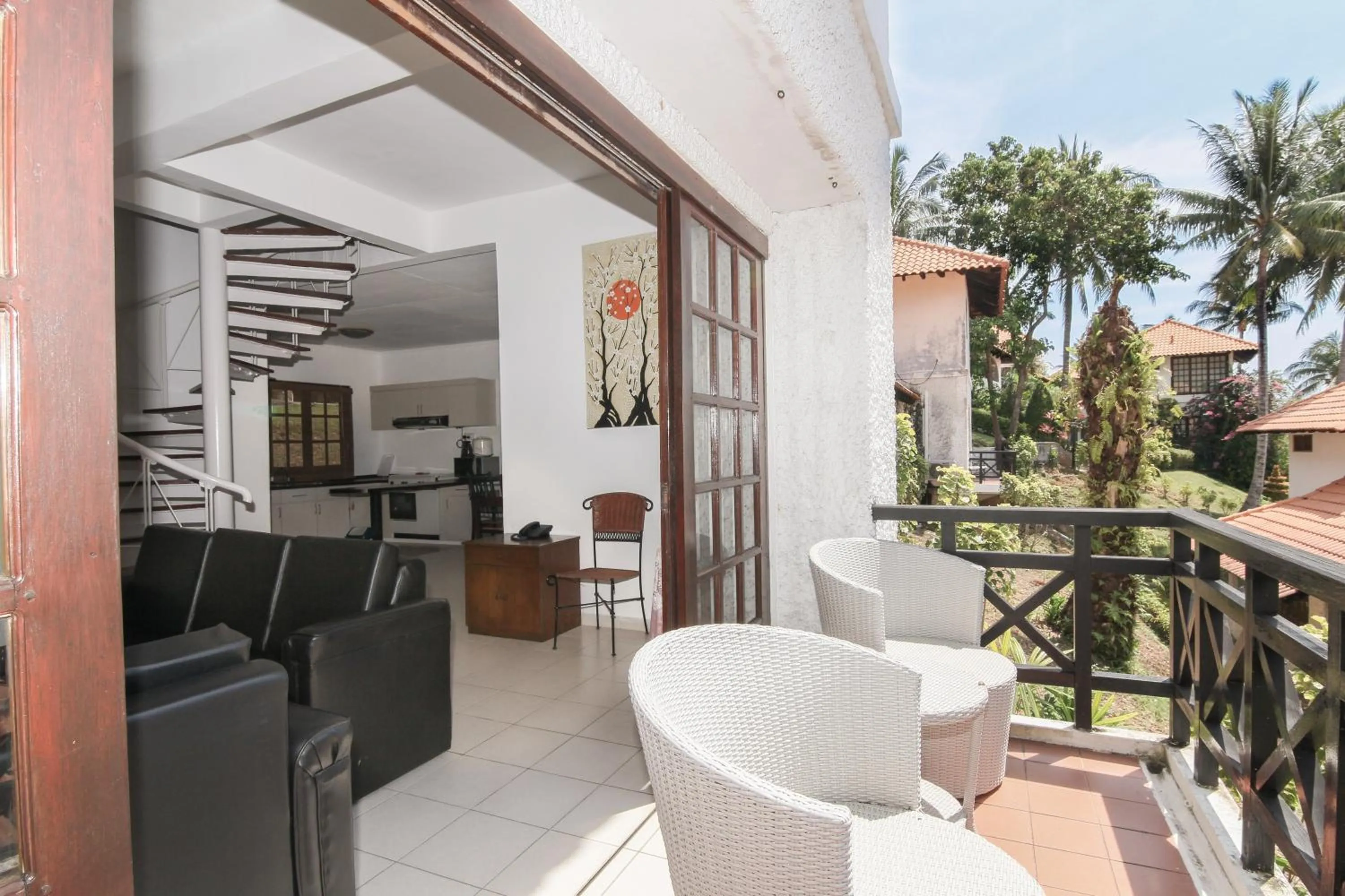 Balcony/Terrace in Nongsa Point Marina