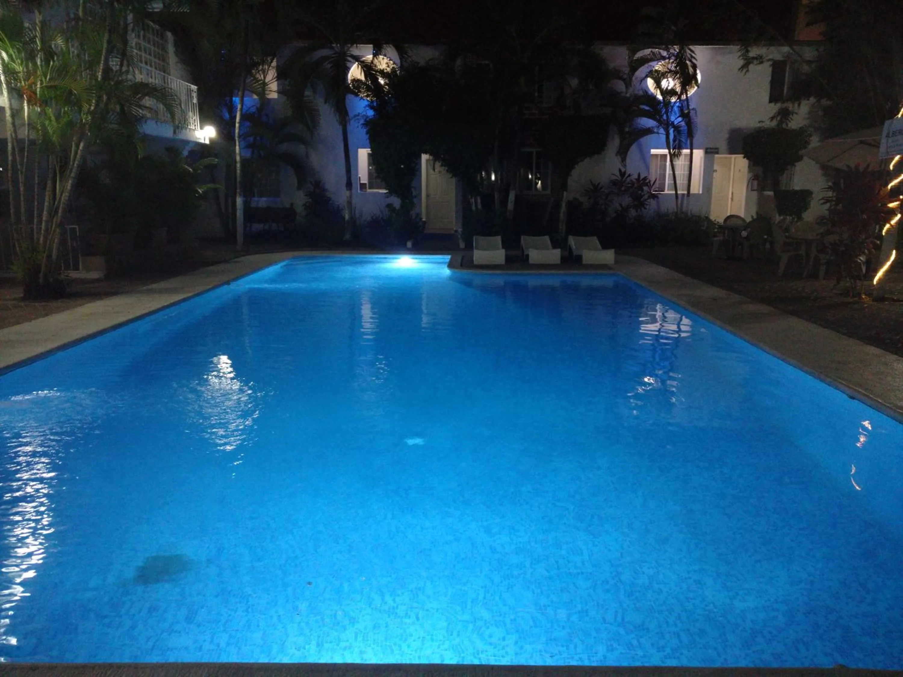 Swimming pool in Hotel Olinalá Diamante