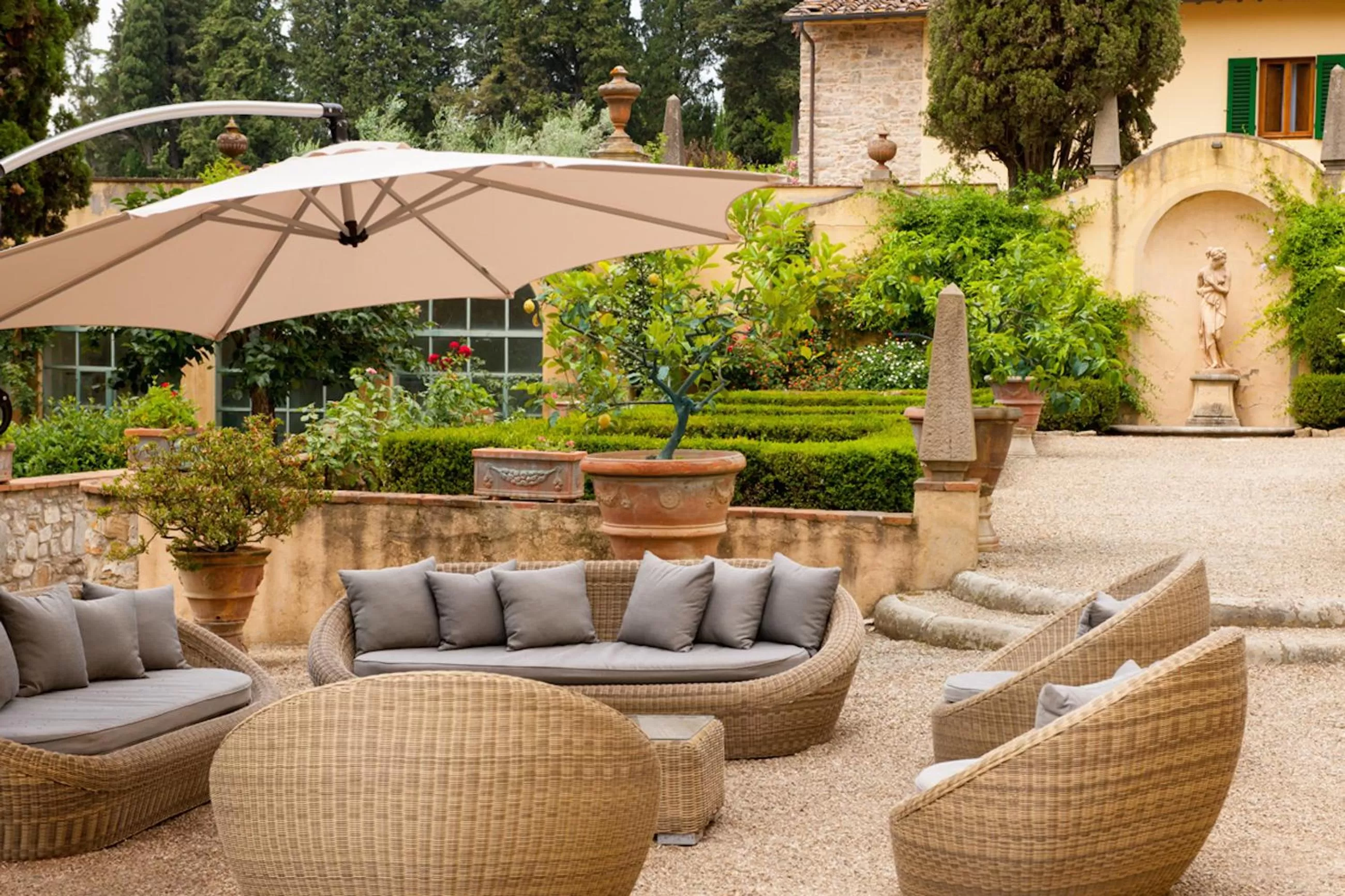 Garden in Art Hotel Villa Agape - Place of Charme