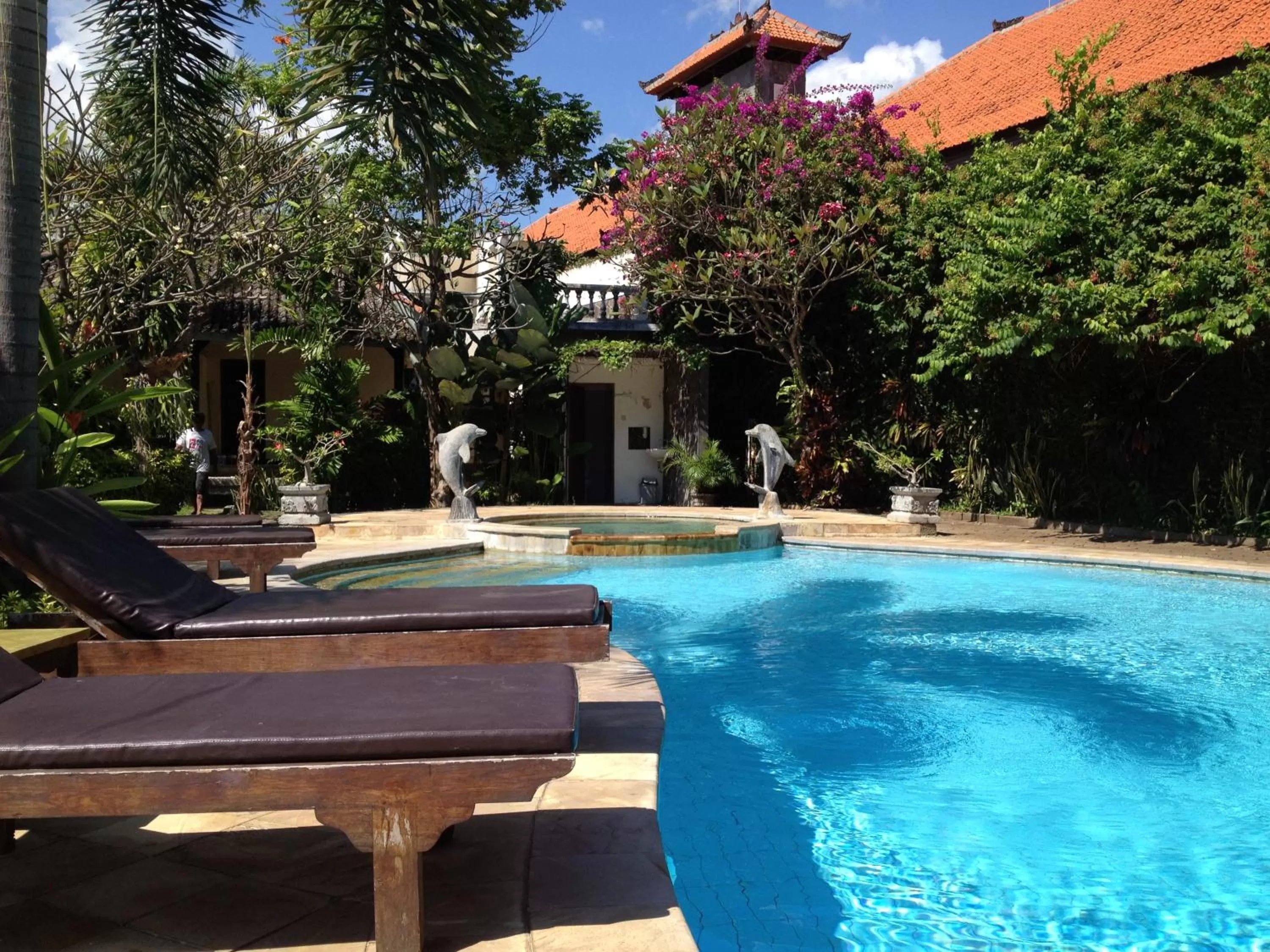 Swimming pool, Property Building in Astina Hotel