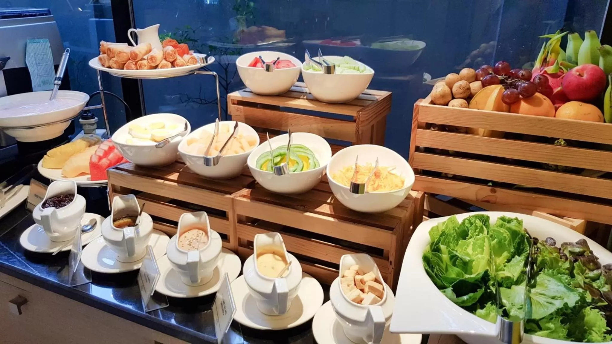 Buffet breakfast in Alt Hotel Nana by UHG