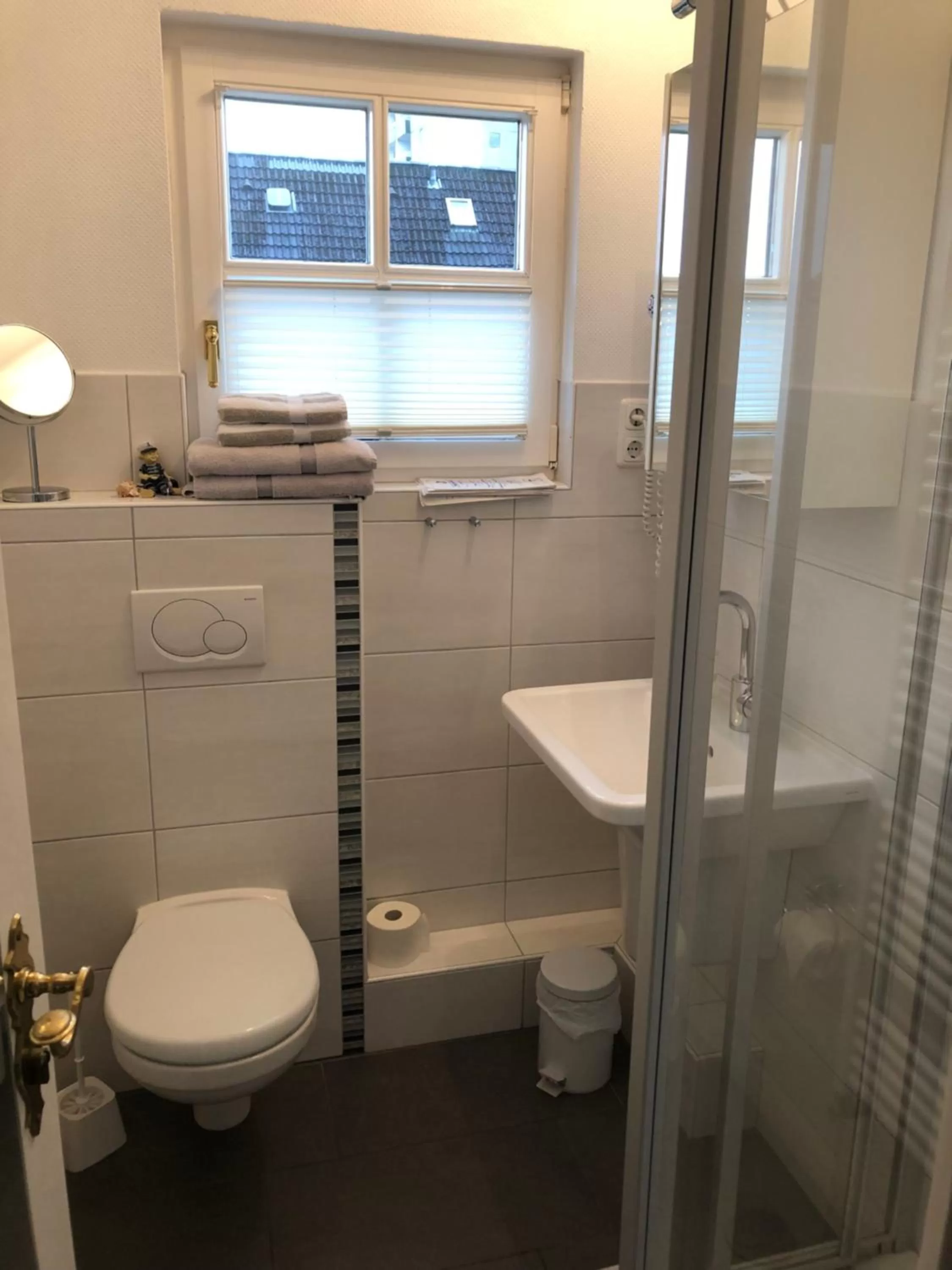 Bathroom in Hotel garni Seeluft Büsum