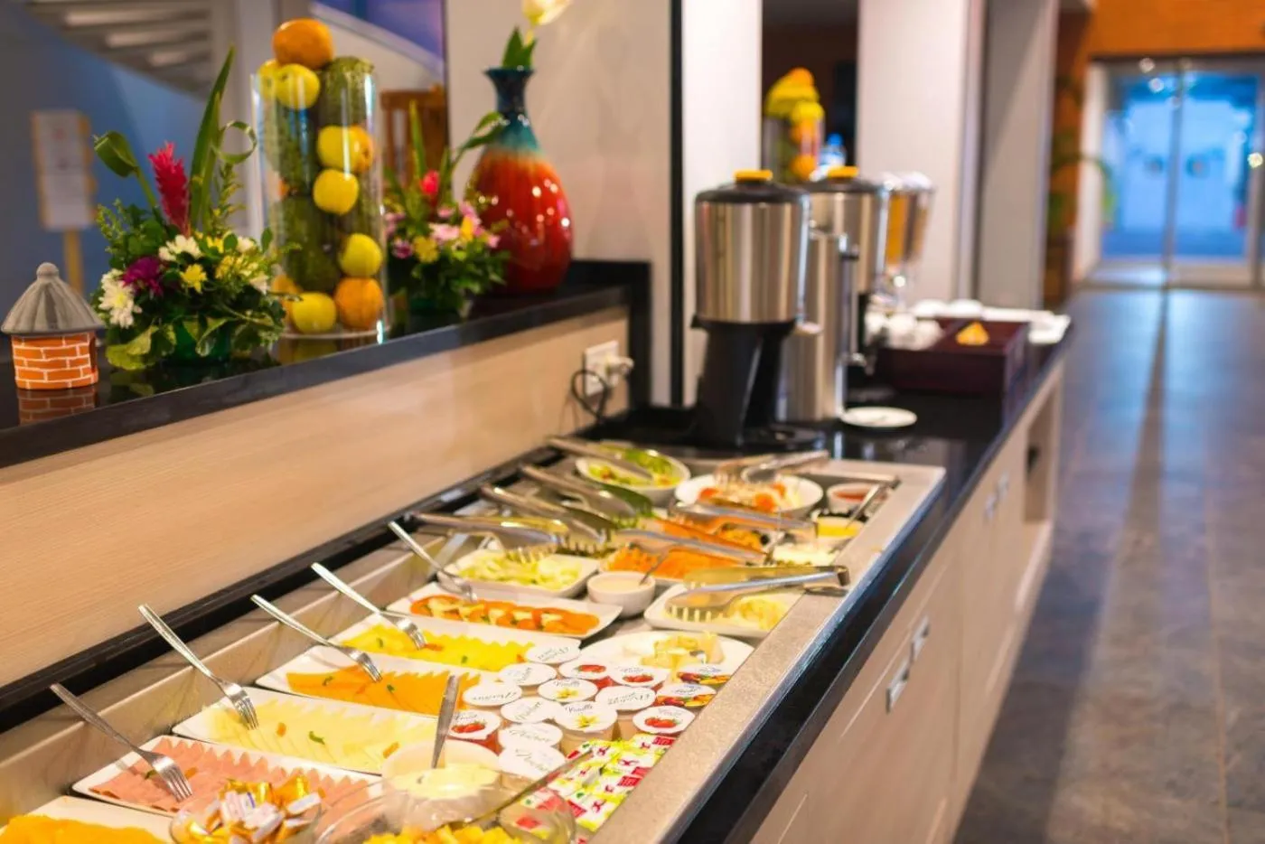 Buffet breakfast in ONOMO Hotel Dakar