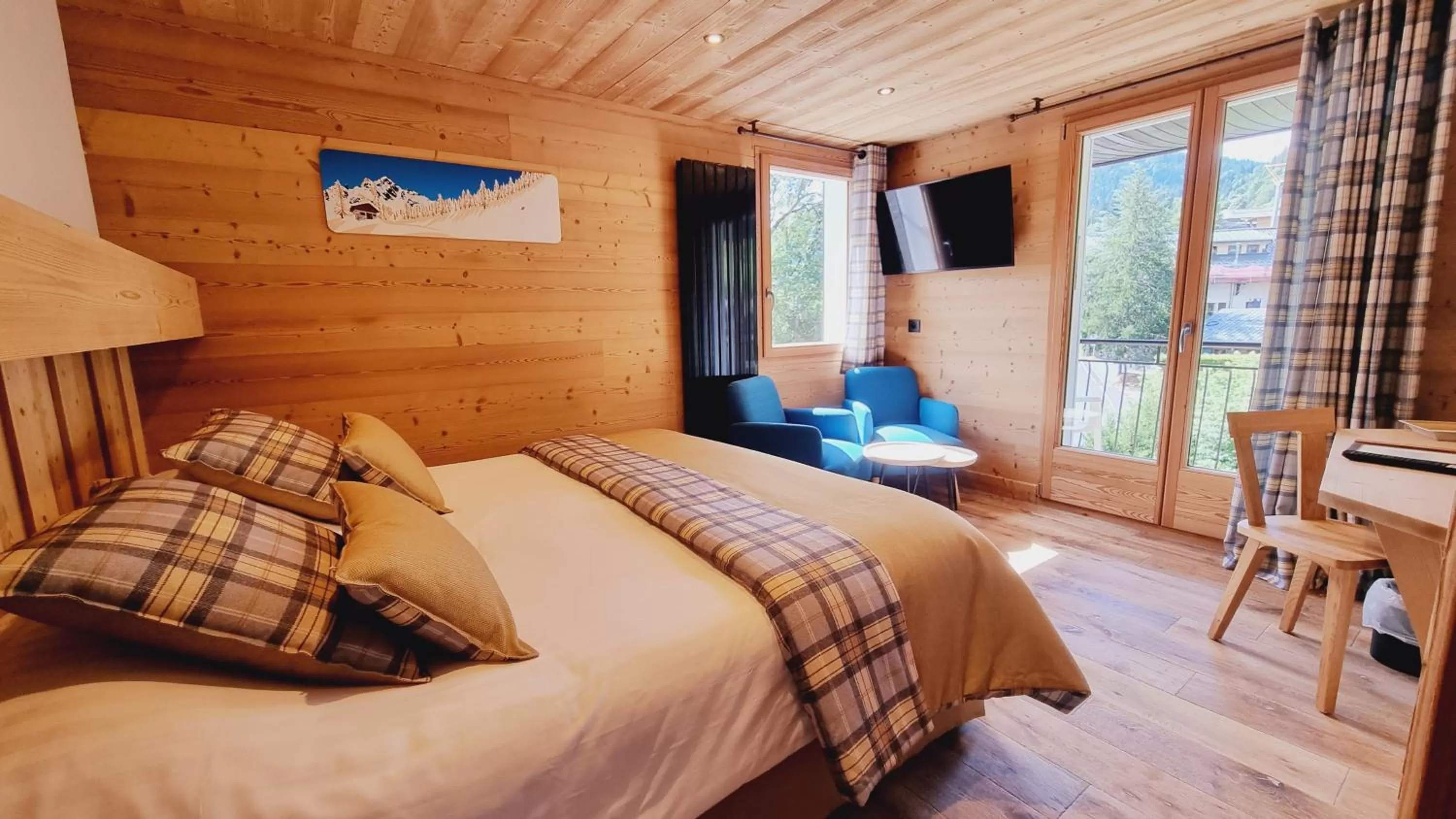 Bed in Hôtel Le Sporting