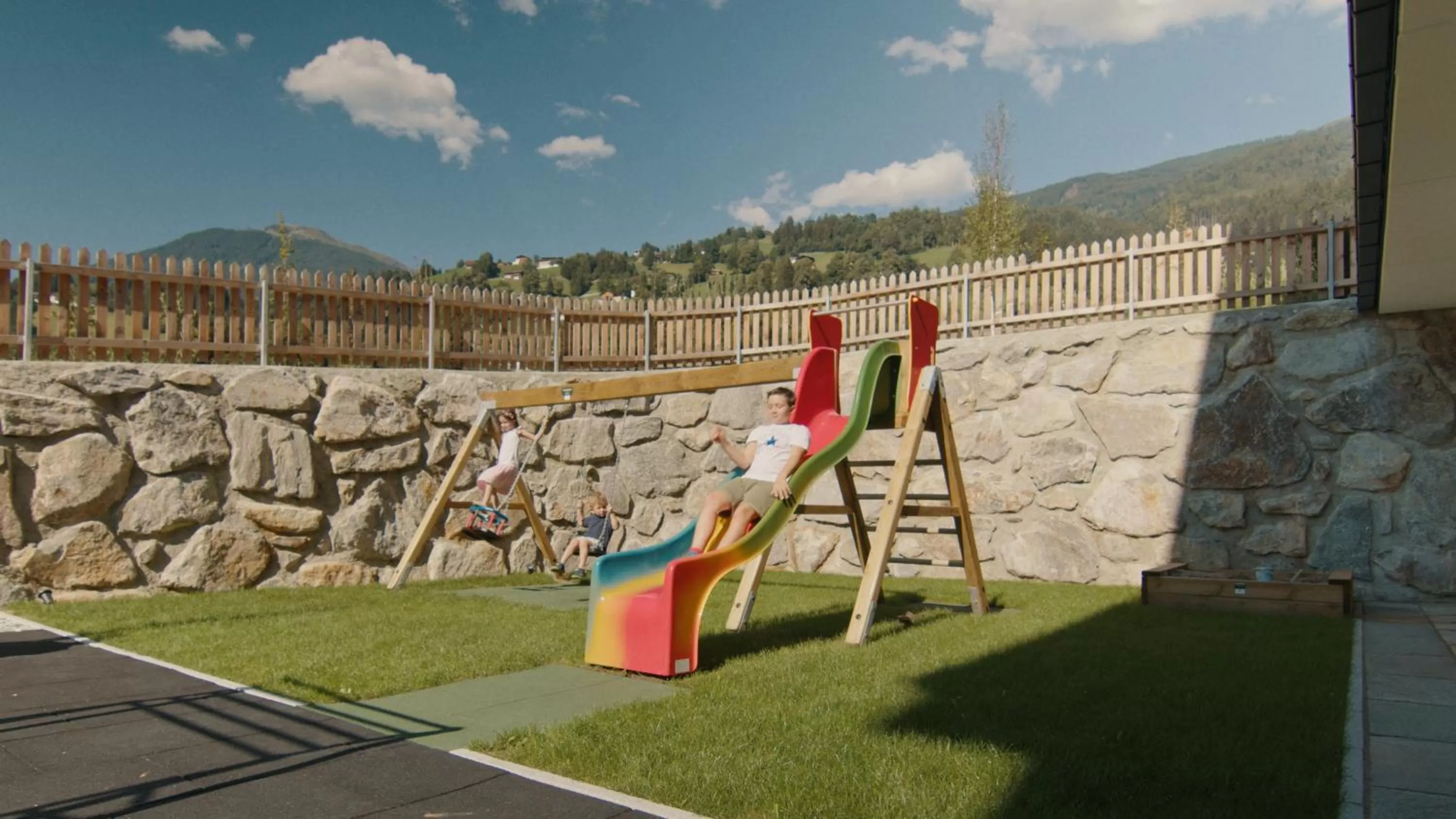 Children play ground in Natur Resort RISSBACHER