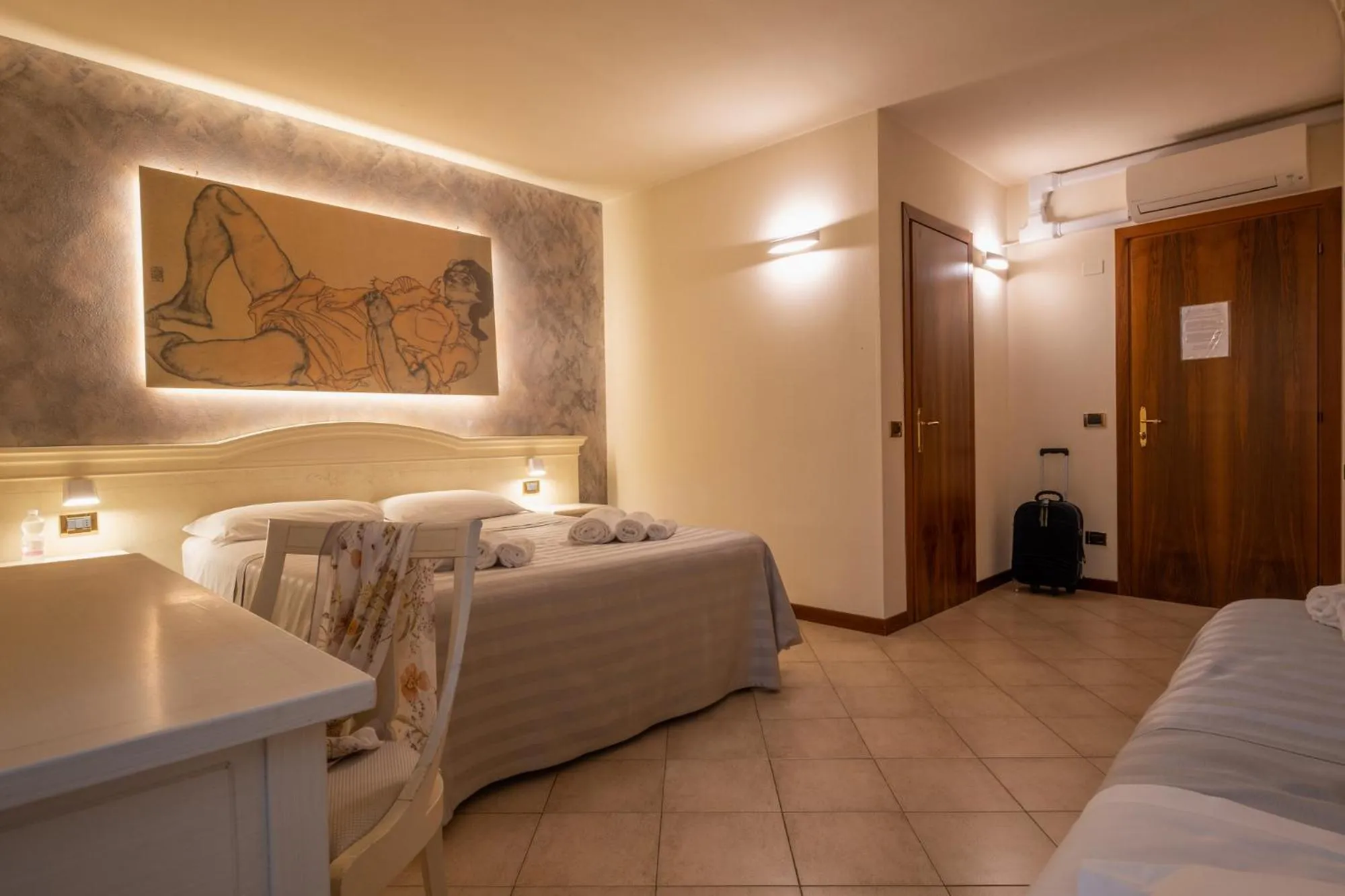 Bed in Hotel San Lorenzo