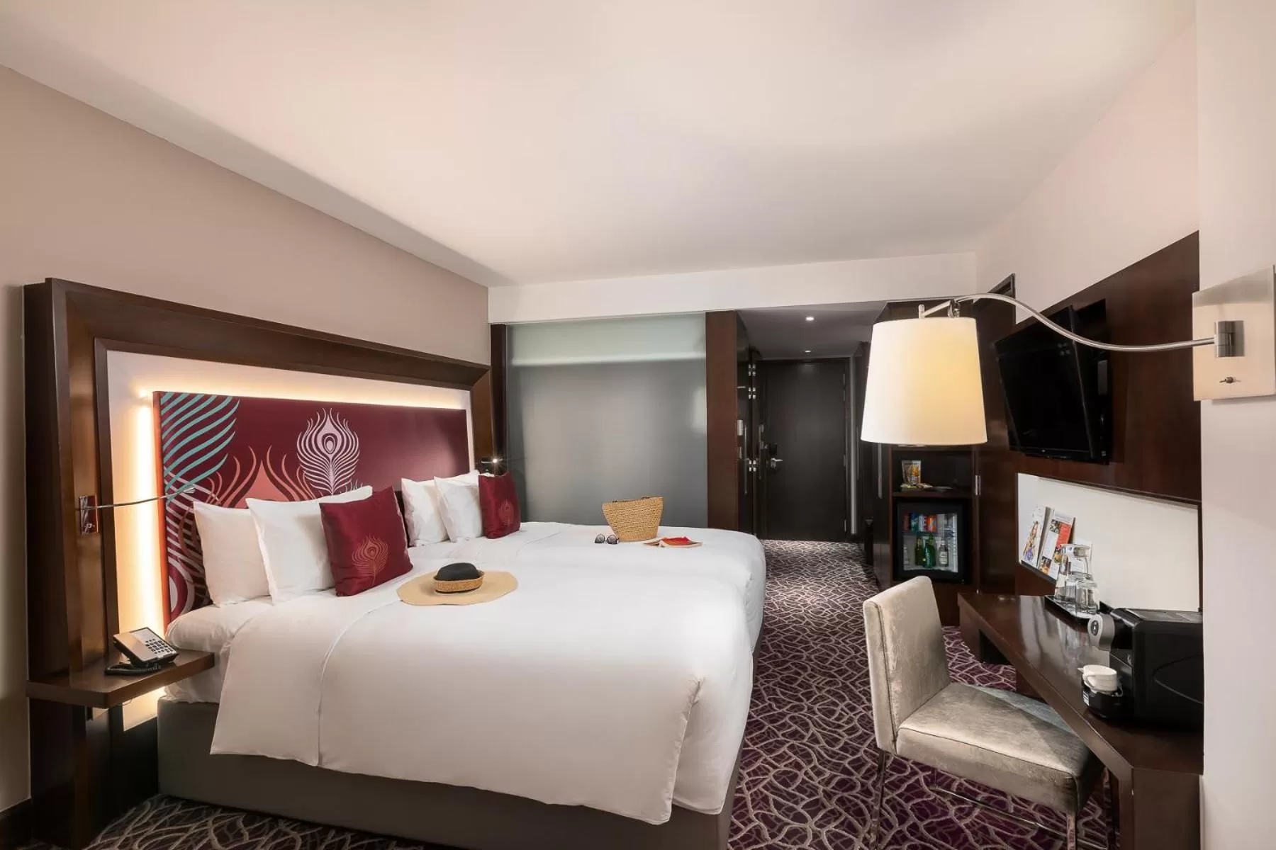 Photo of the whole room, Bed in Novotel Yangon Max