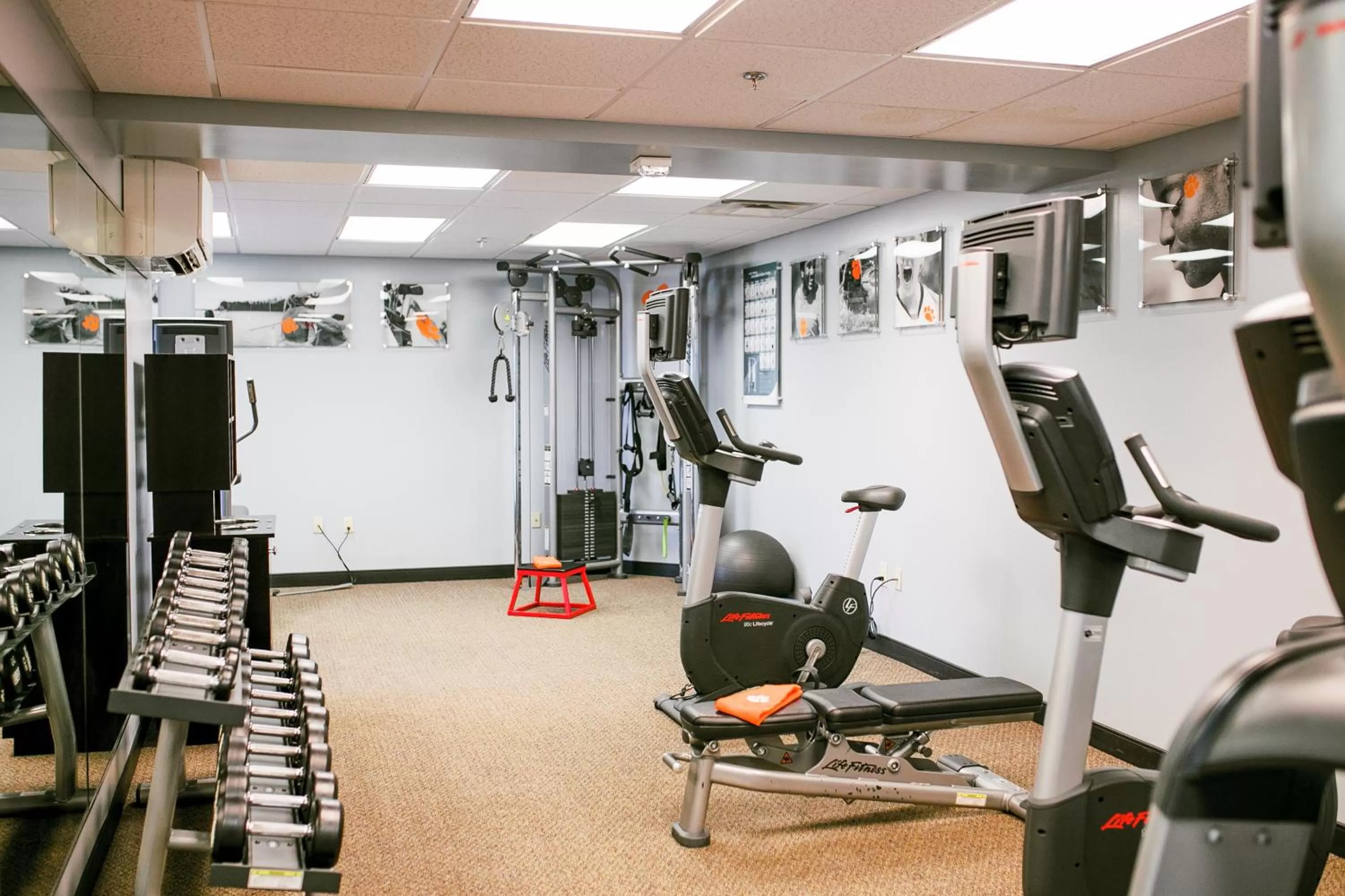 Fitness centre/facilities in James F. Martin Inn