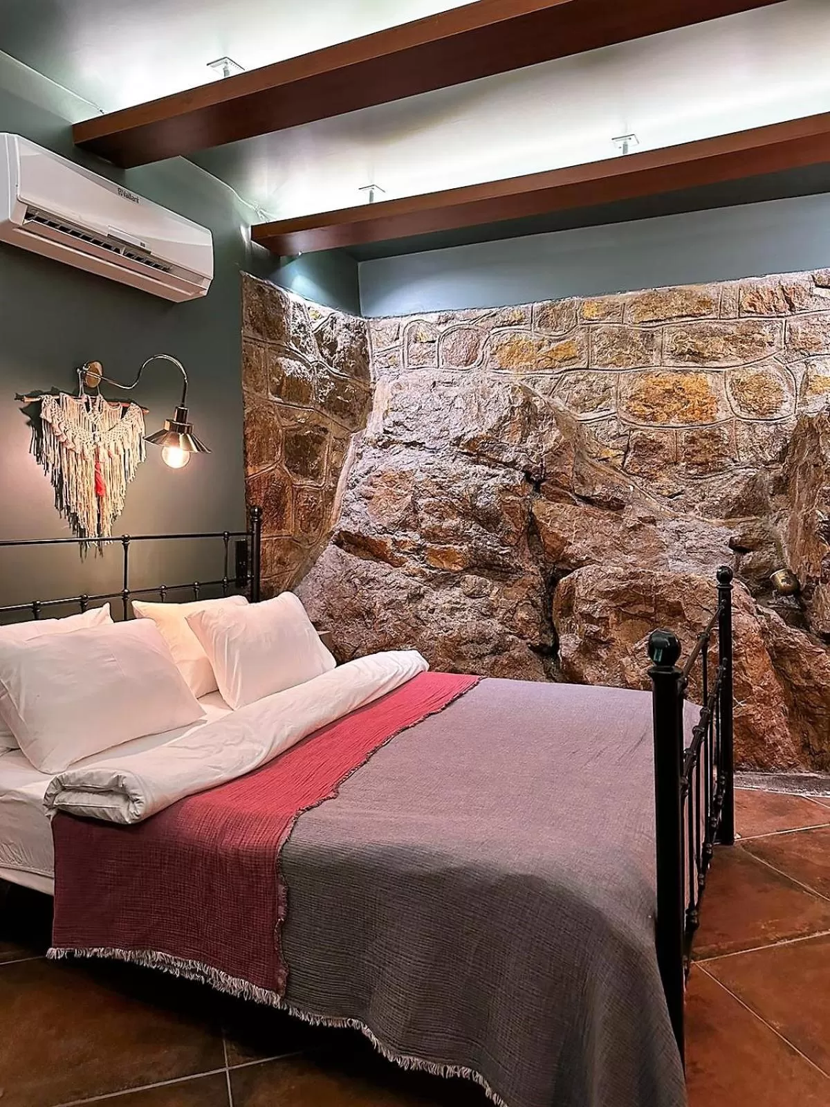 Bed in Sunset Hotel Marmaris