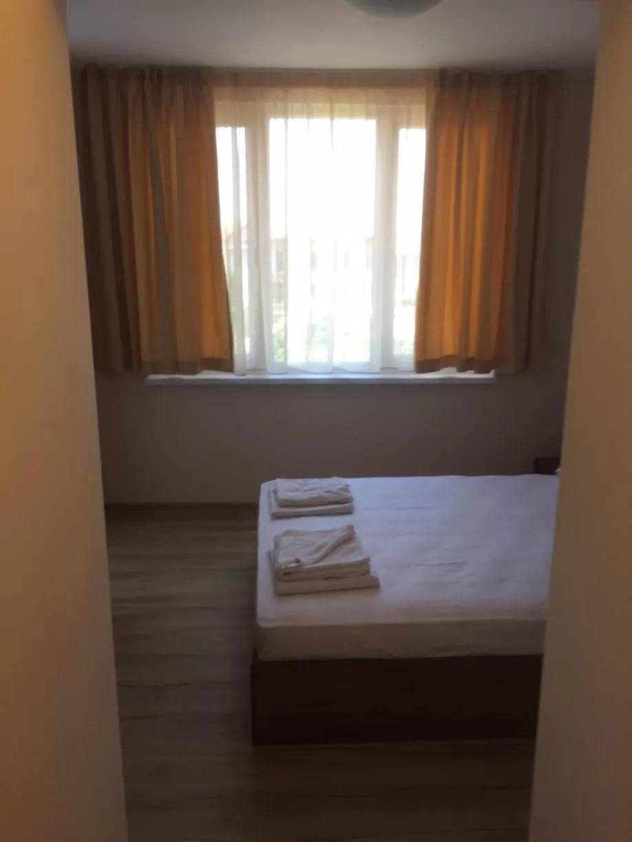 Bed in Family Hotel Malibu