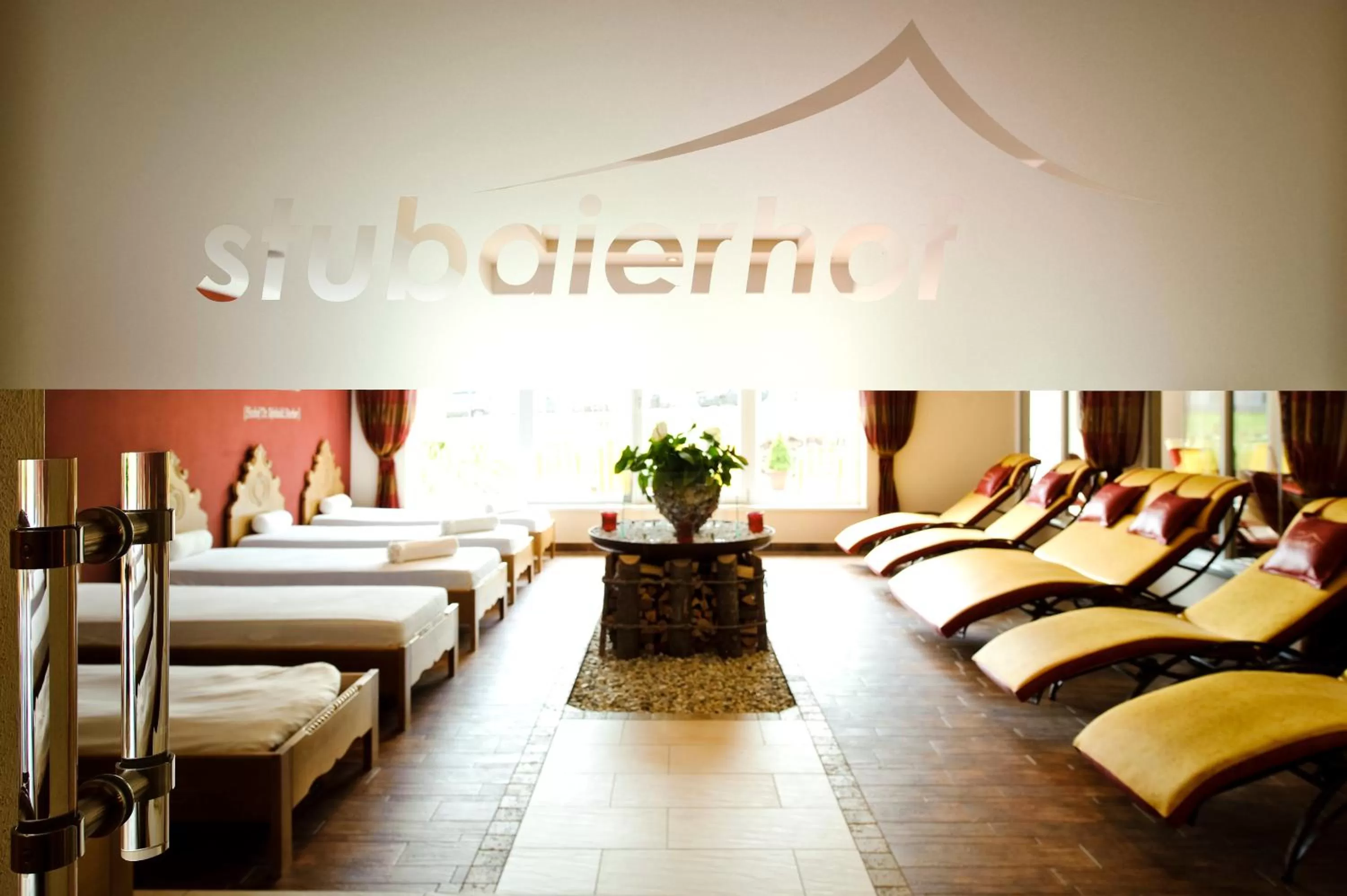 Spa and wellness centre/facilities, Bed in Hotel Stubaierhof