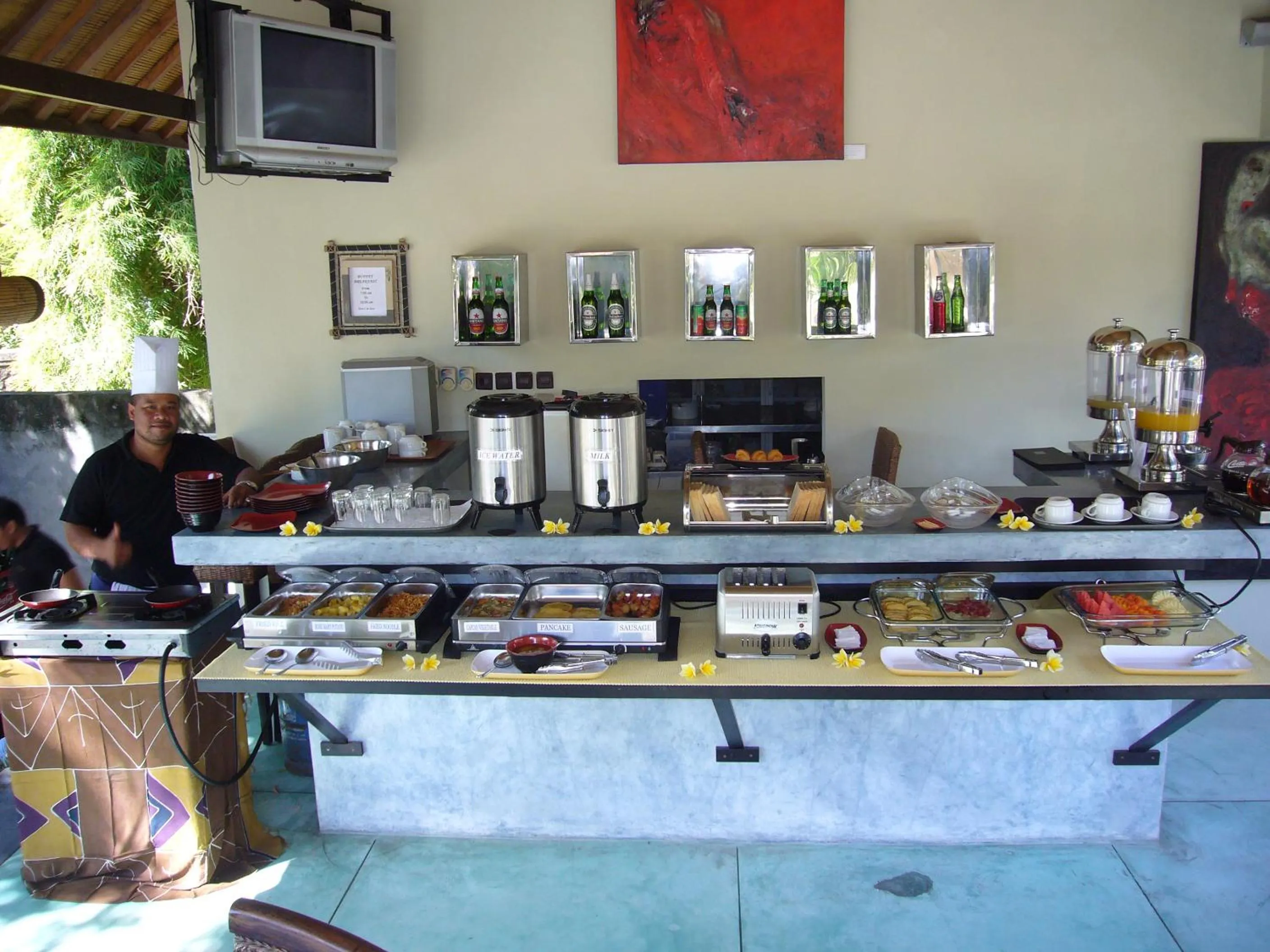 Breakfast in Villa Puri Ayu