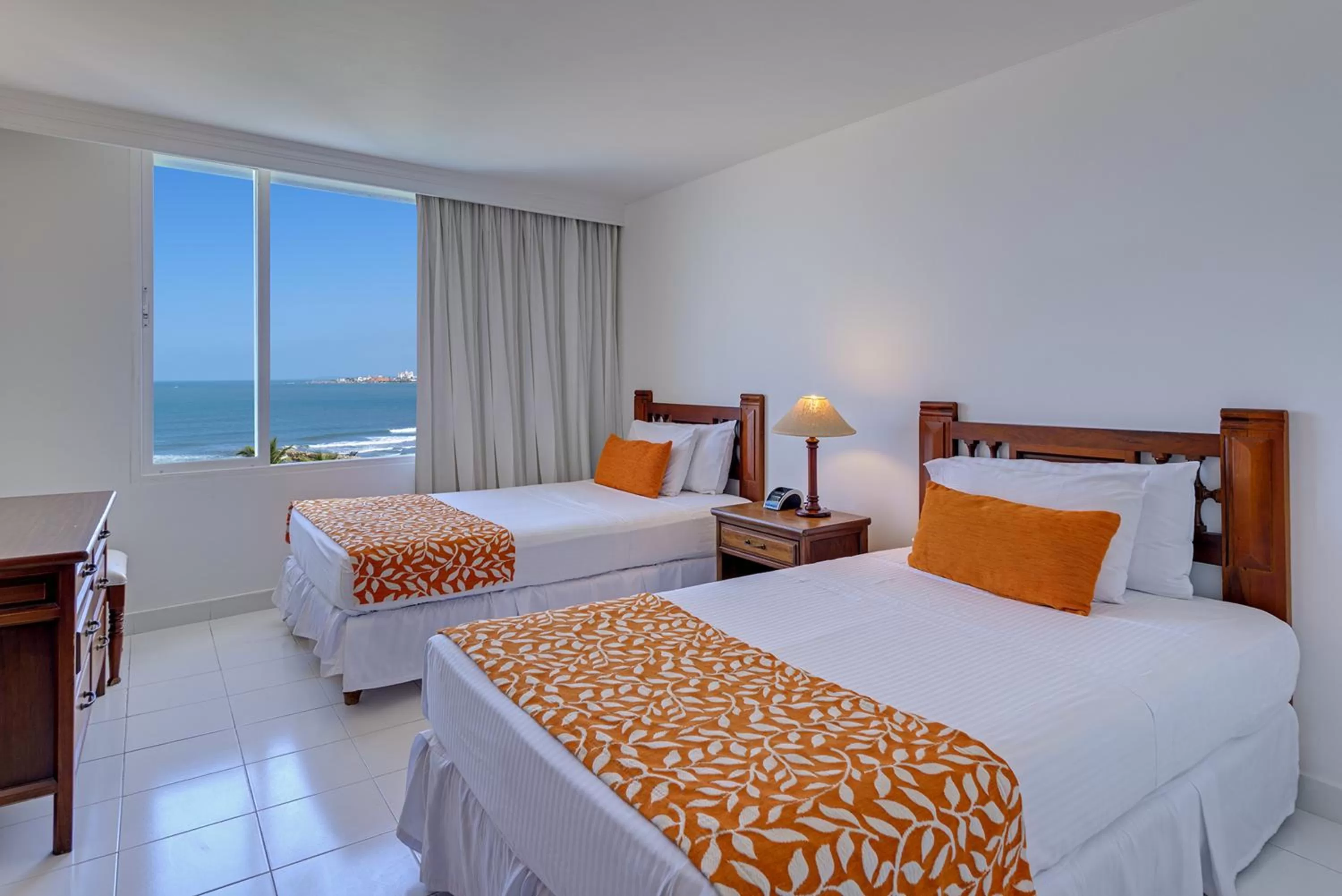 Bed in Hotel Dann Cartagena
