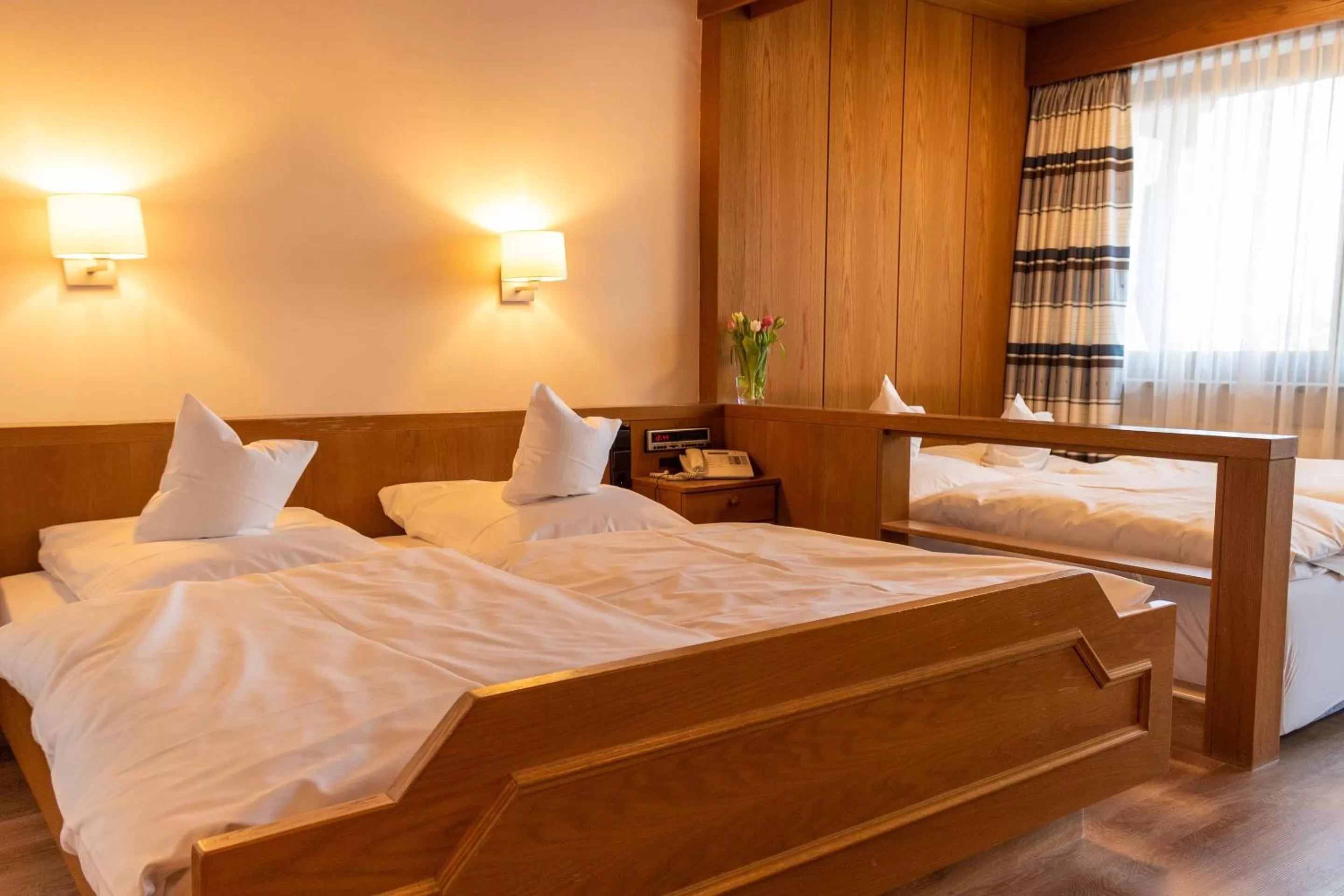 Photo of the whole room, Bed in Landgasthof Hotel Hirsch