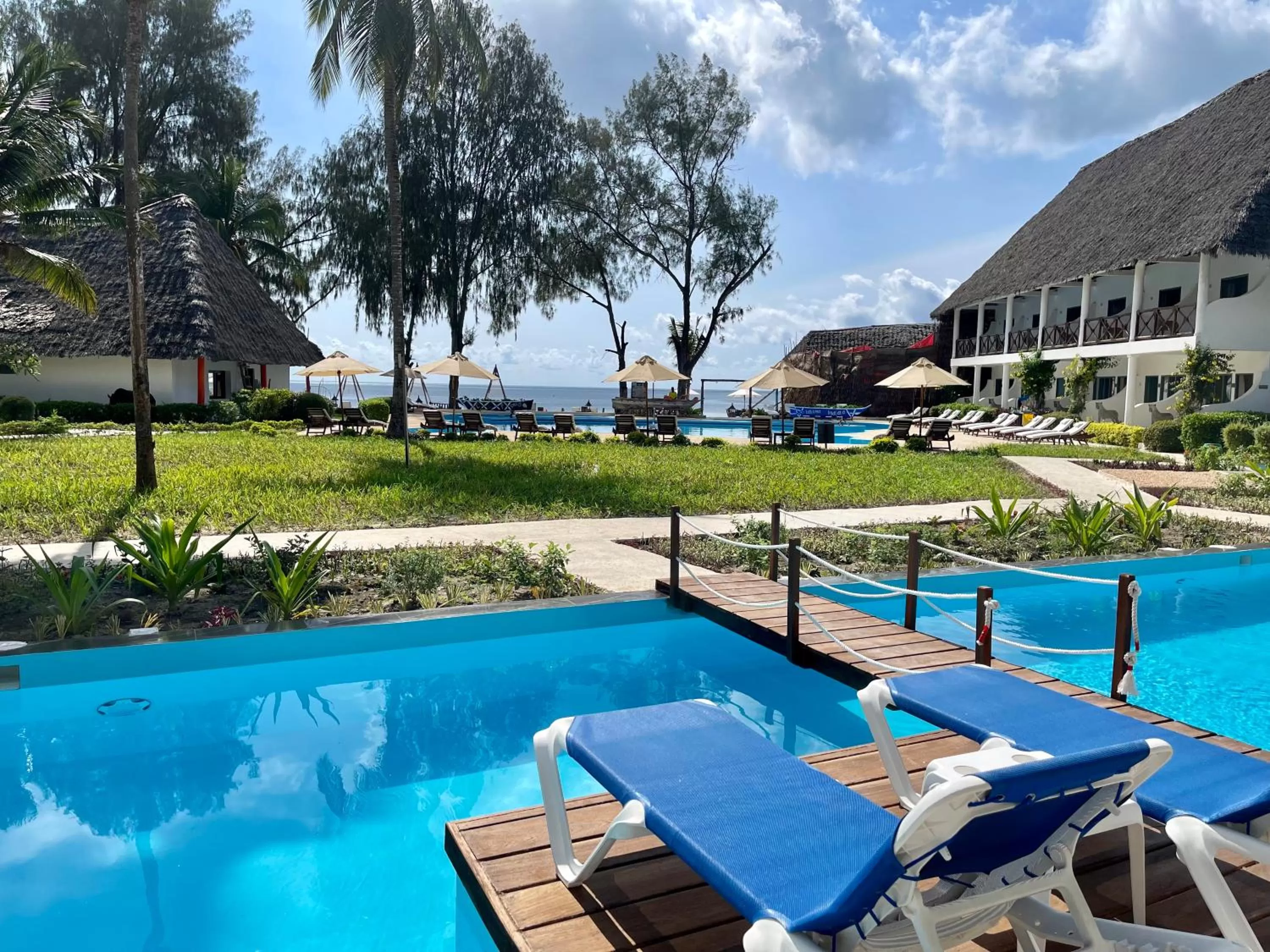 Pool view in Kiwengwa Beach Resort