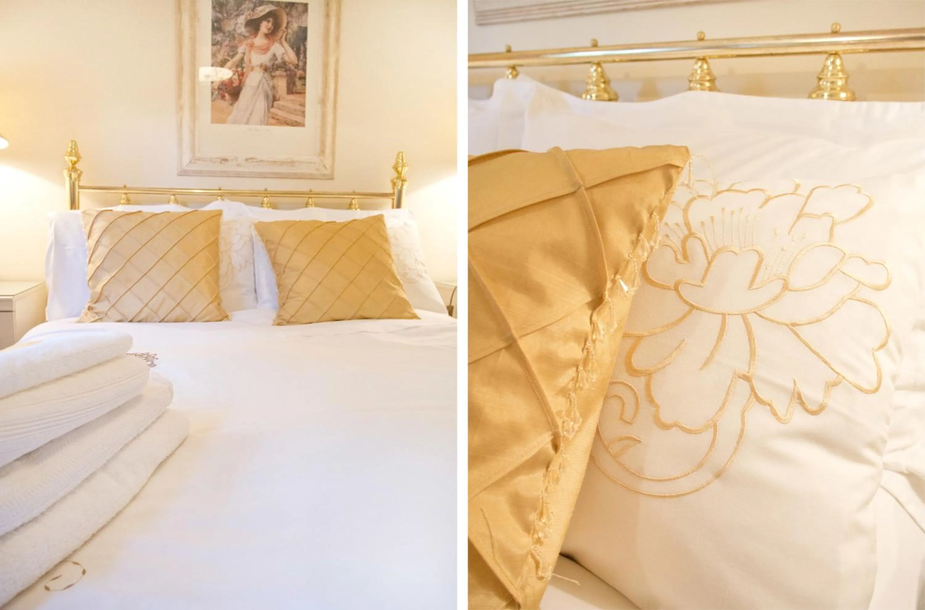 Text overlay, Bed in Bankton House