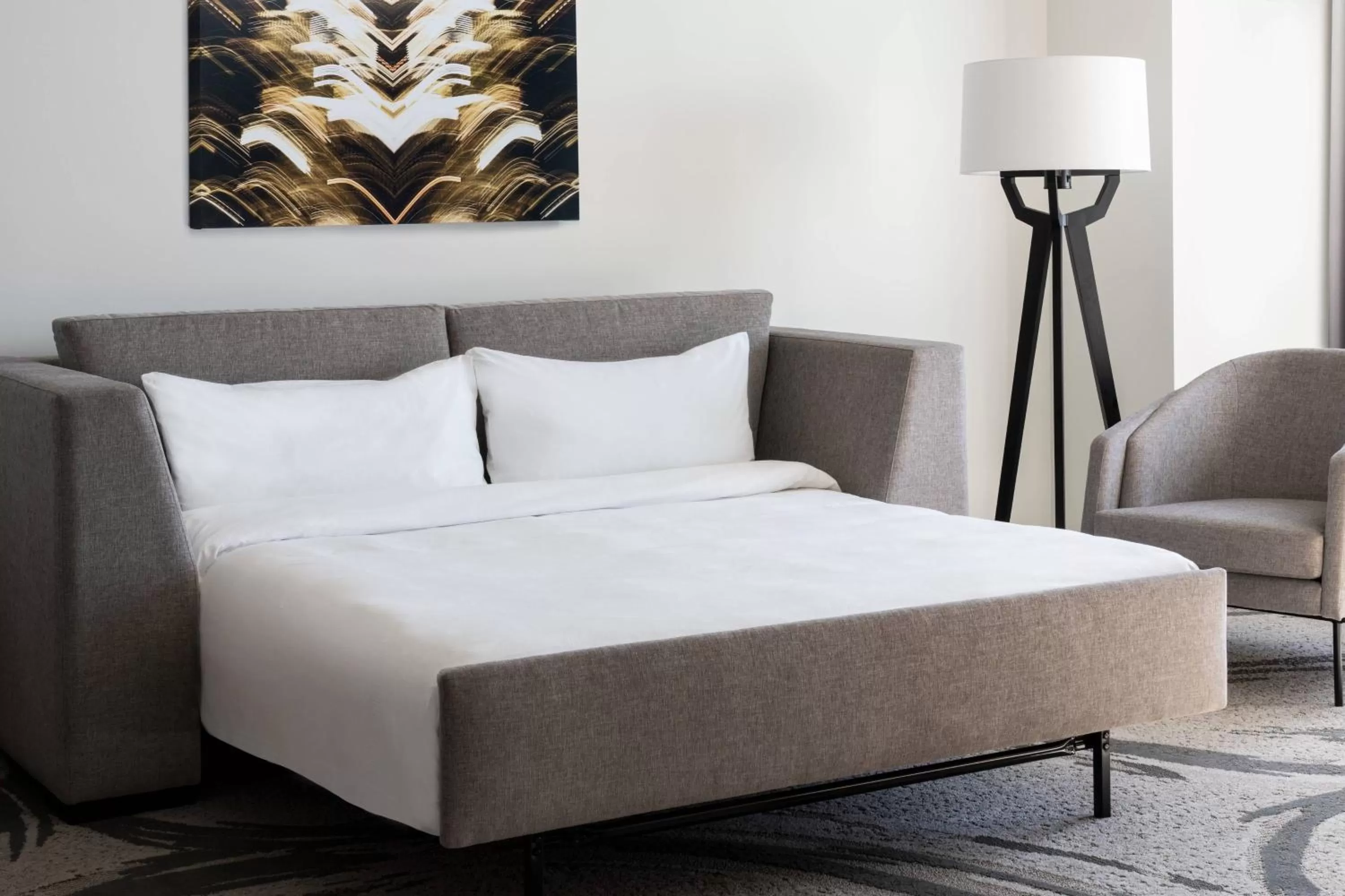 Bedroom, Bed in JW Marriott Los Angeles L.A. LIVE