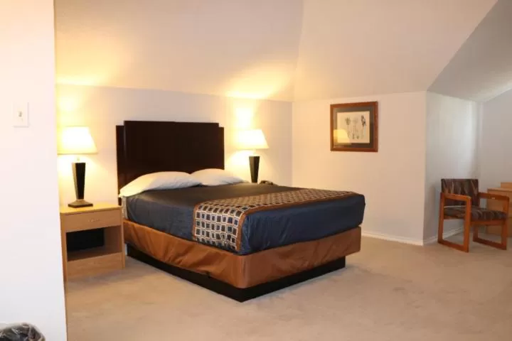 Bed in Bent Tree Motel