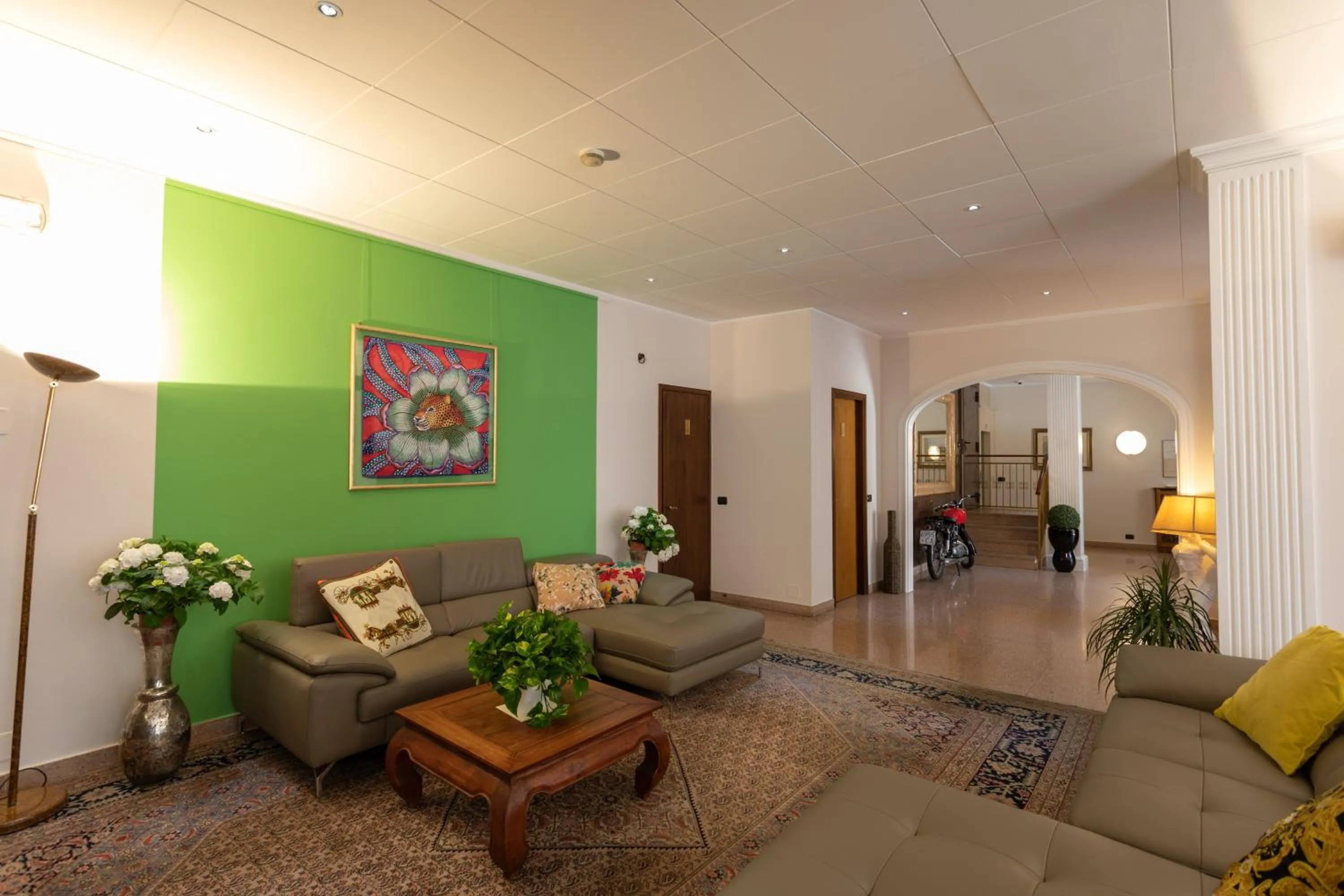 Lobby or reception in Hotel Dei Tigli