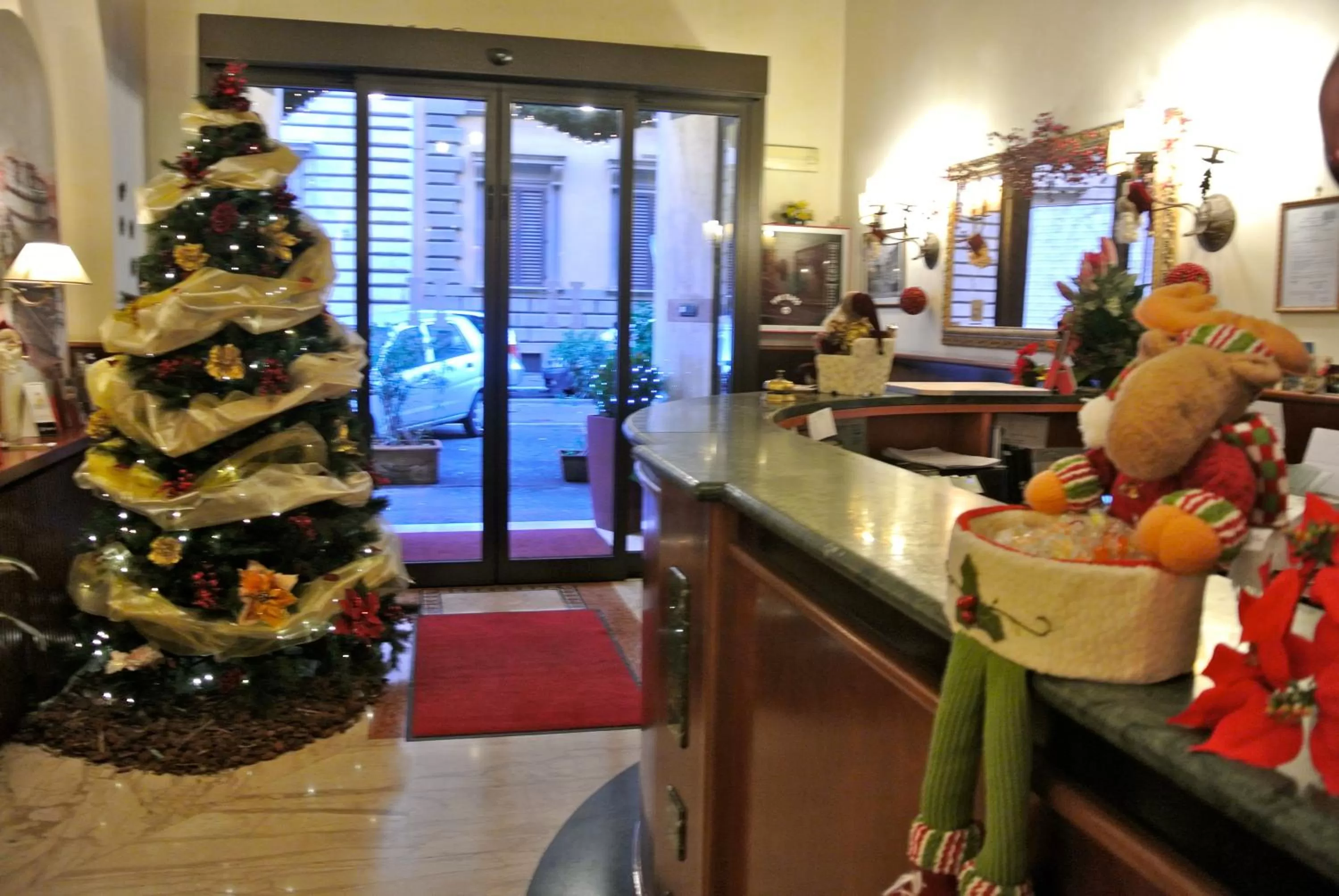 Lobby or reception in Hotel Assisi