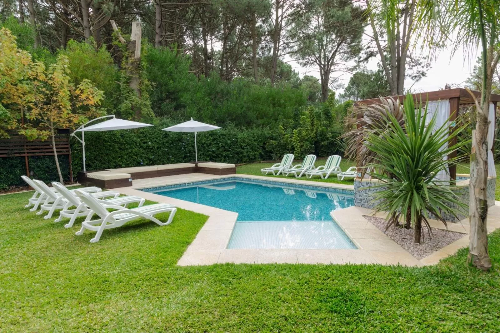 Swimming pool in Undarius Hotel (exclusively gay men)