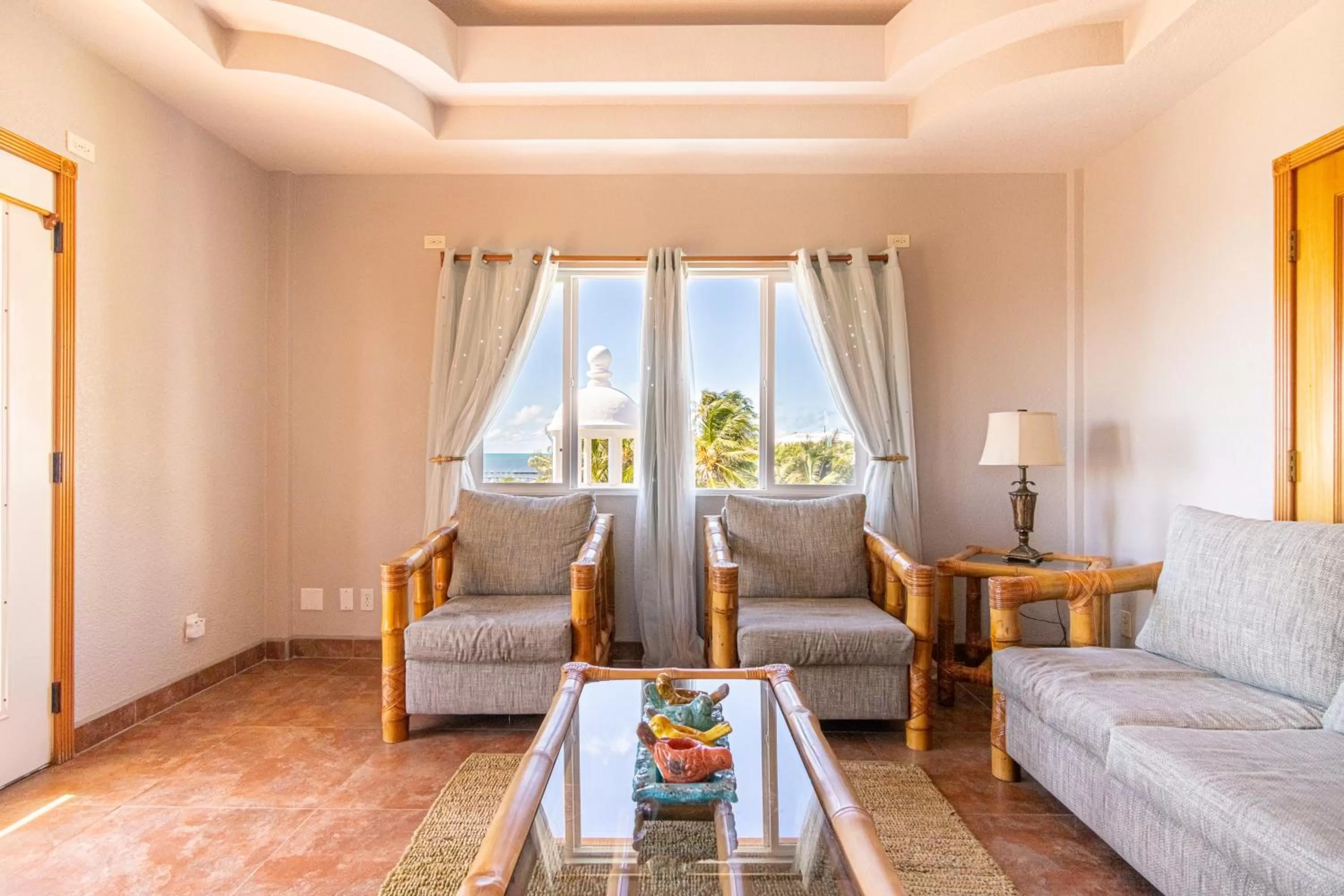 Living room, Seating Area in Lighthouse Beach Villas