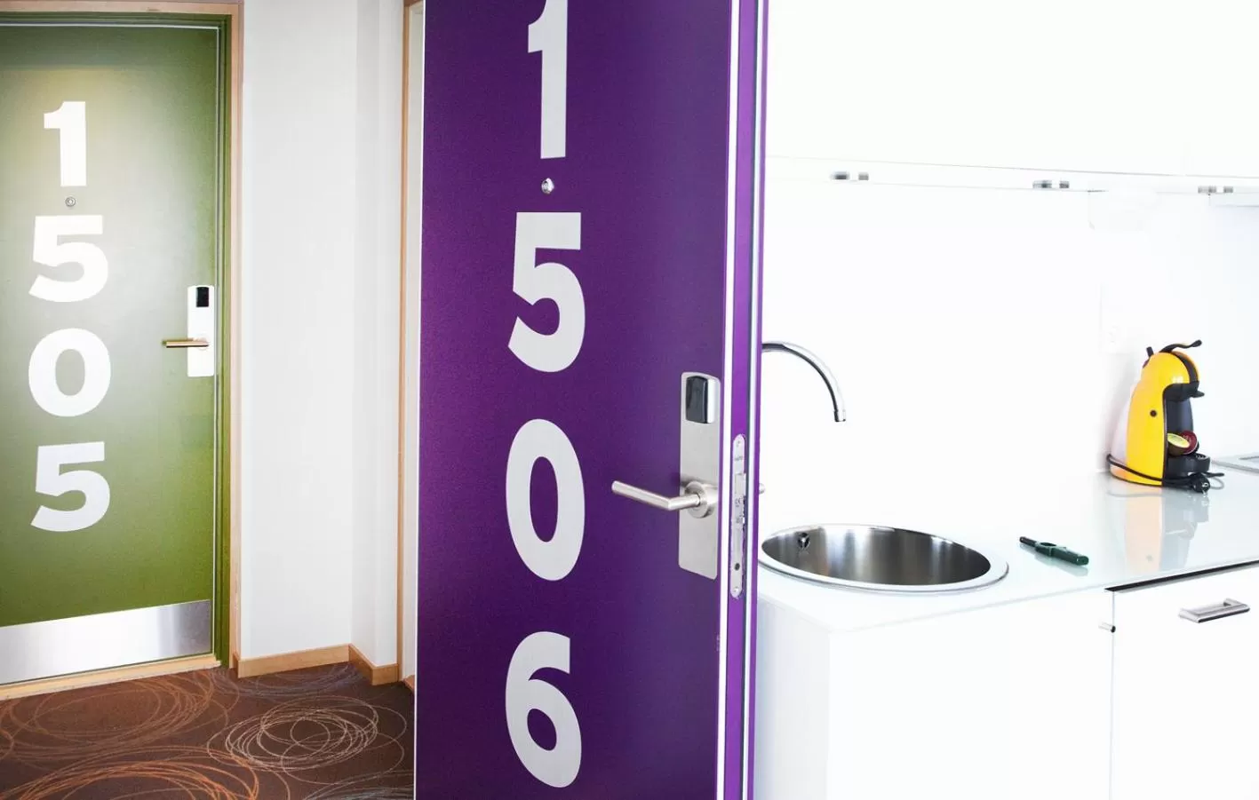 Photo of the whole room in Finn Apartments