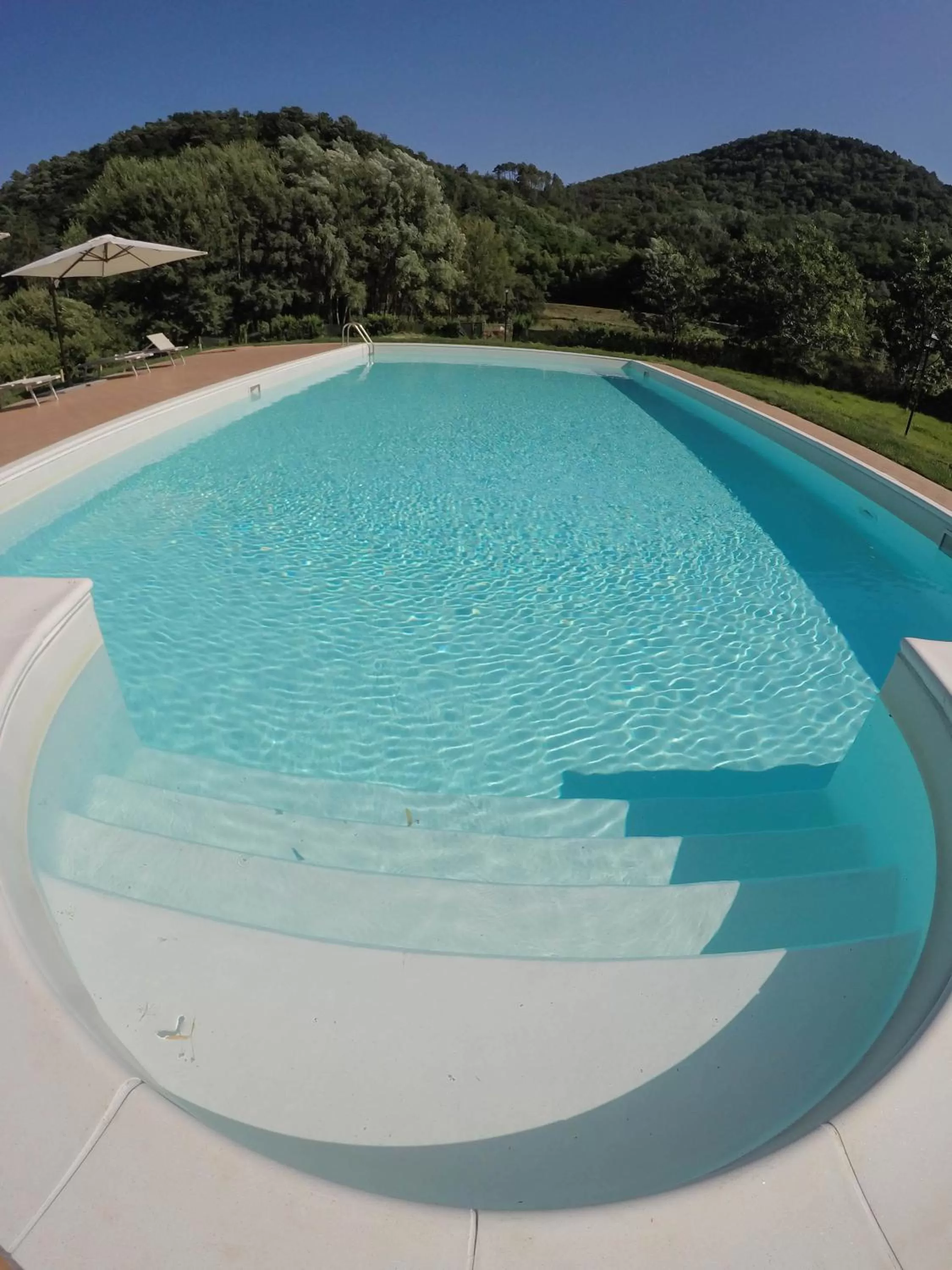 Swimming Pool in CASALE LA FATA -tipico toscano immerso nelle colline tra Lucca e Versilia, 6 appartamenti indipendenti