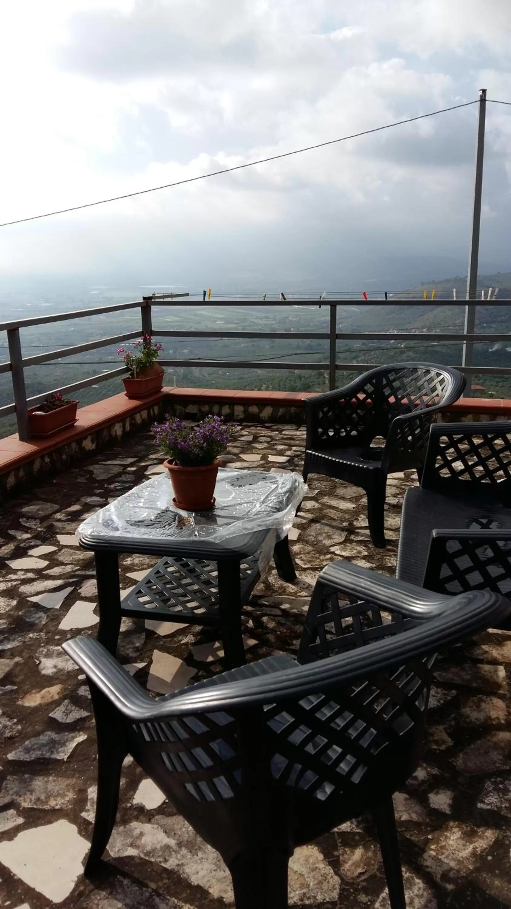 Balcony/Terrace in B&B La Vecchia Scuola