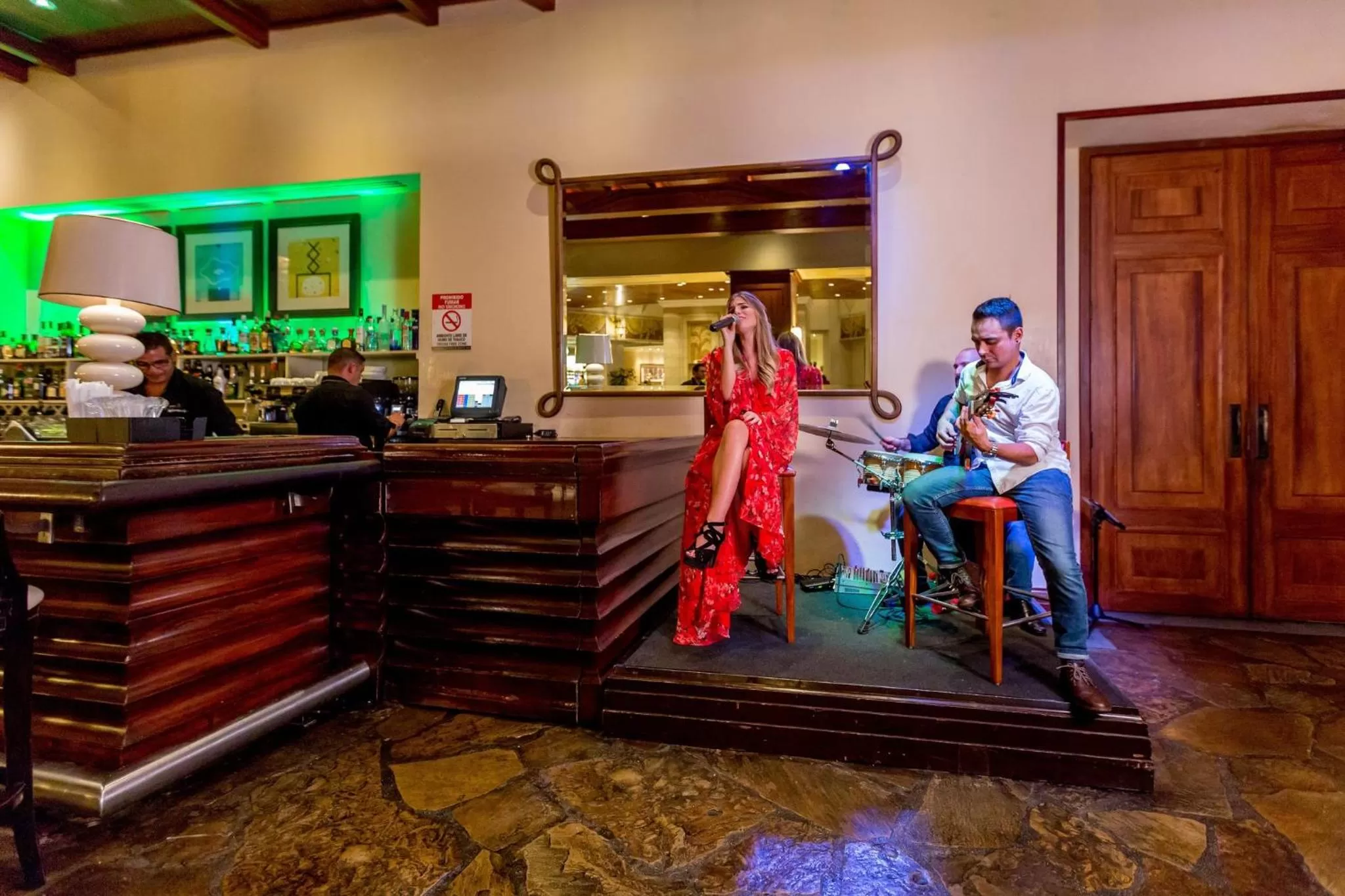Lounge or bar in InterContinental Costa Rica at Multiplaza Mall by IHG