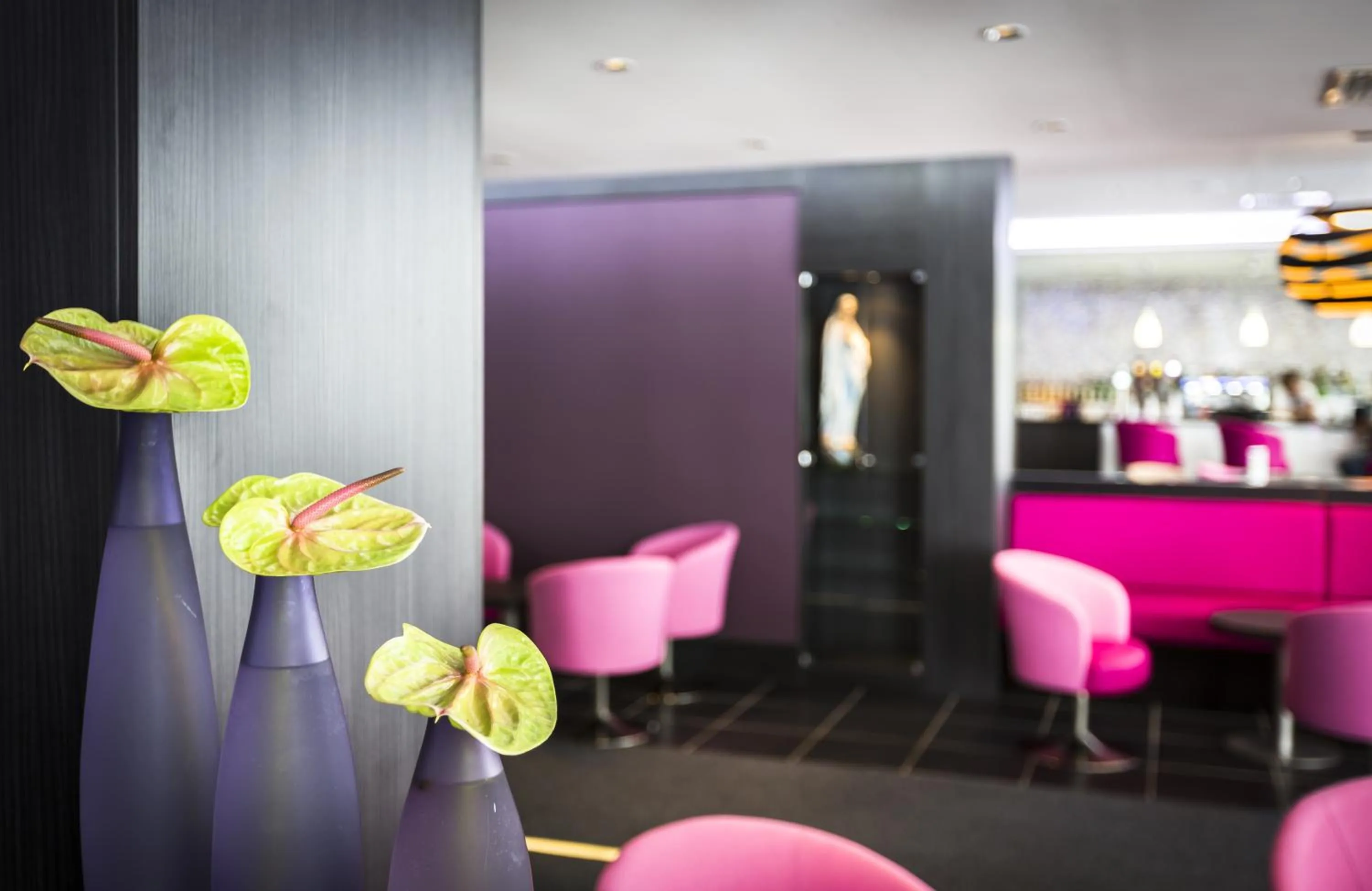 Lounge or bar in Hôtel Astrid