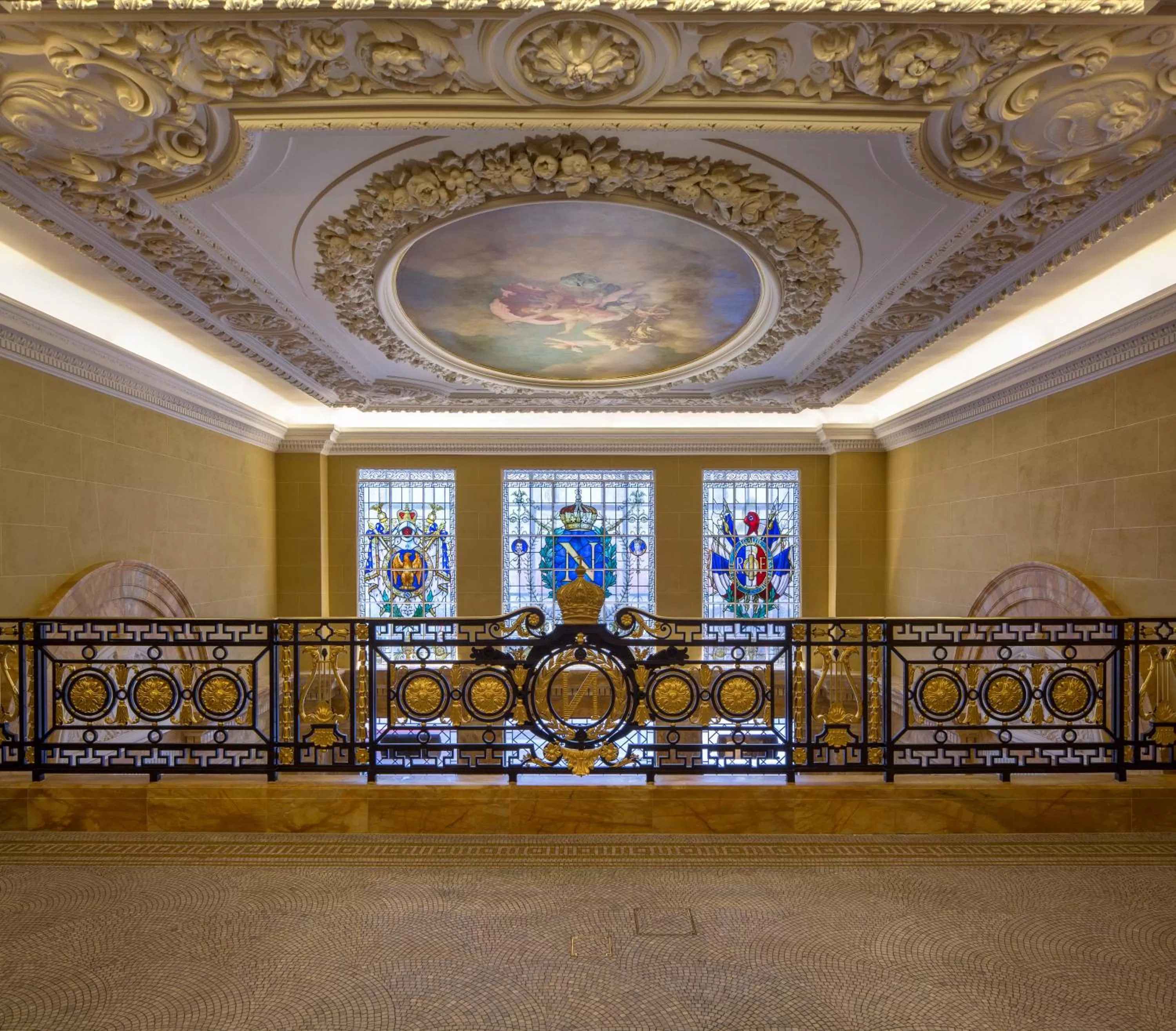Decorative detail in Hotel Cafe Royal