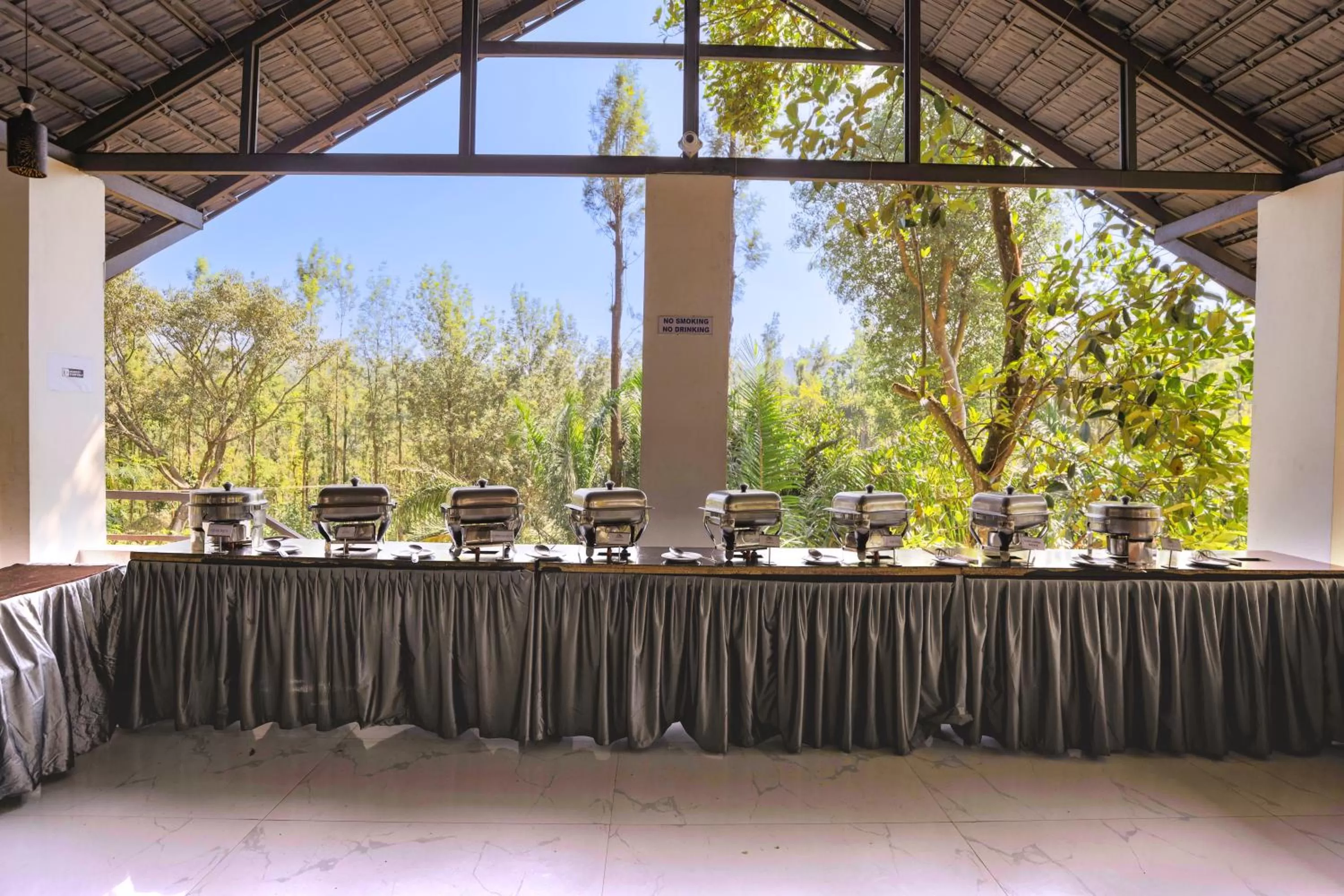 Restaurant/Places to Eat in The Spectrum Resort, Chikmagalur