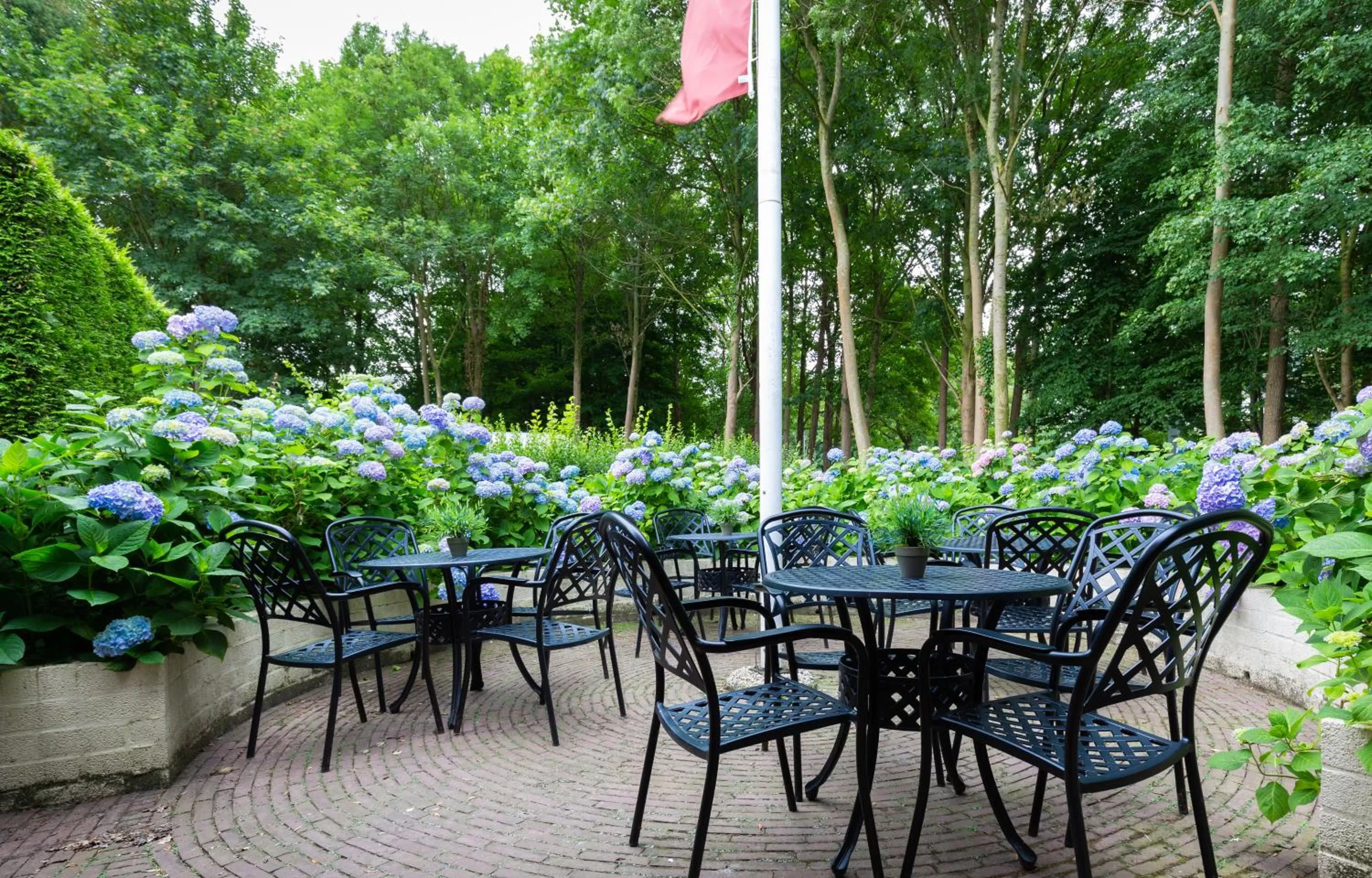 Balcony/Terrace in Bastion Hotel Heerlen
