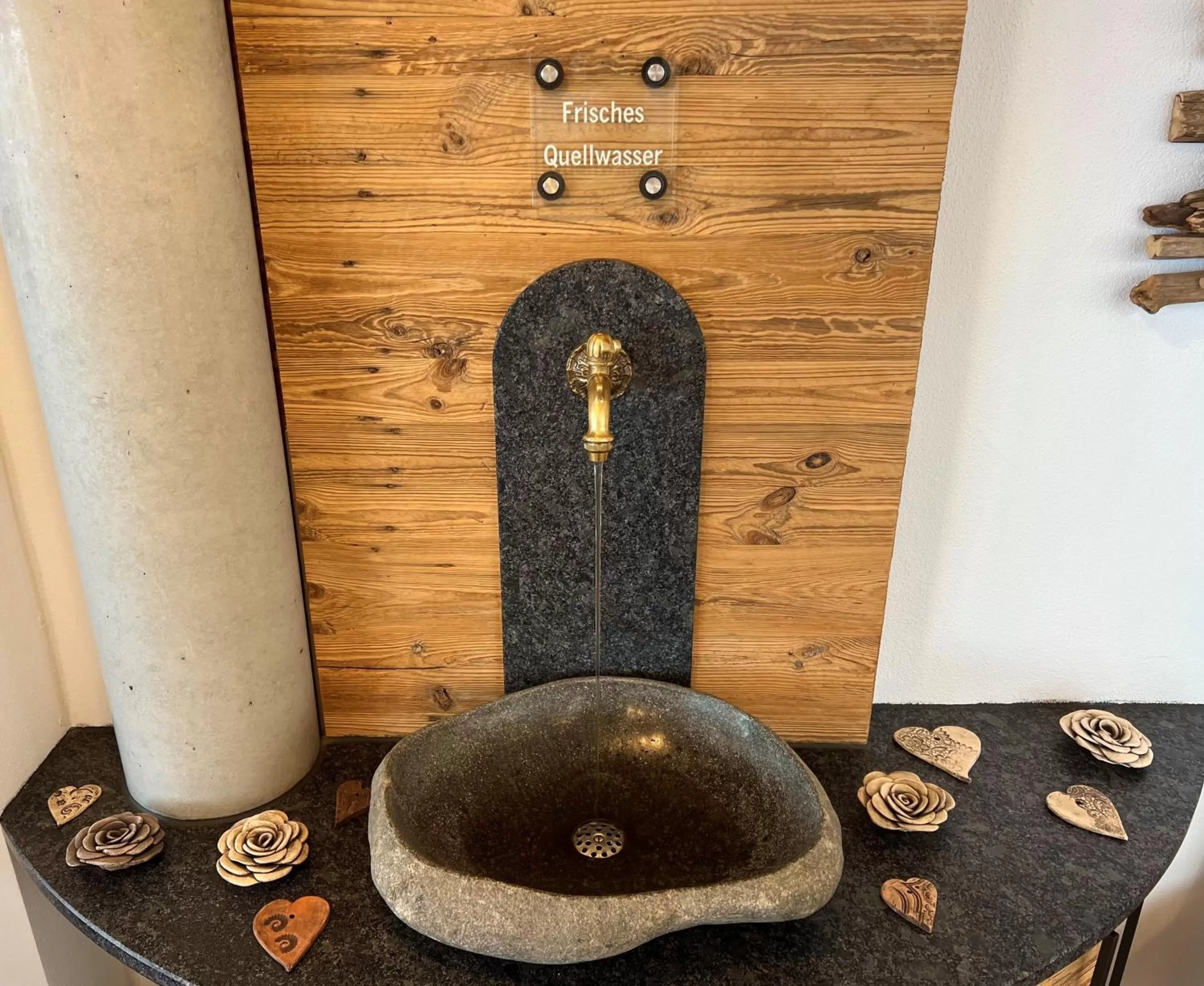 Lobby or reception, Bathroom in Naturhotel Café Waldesruhe