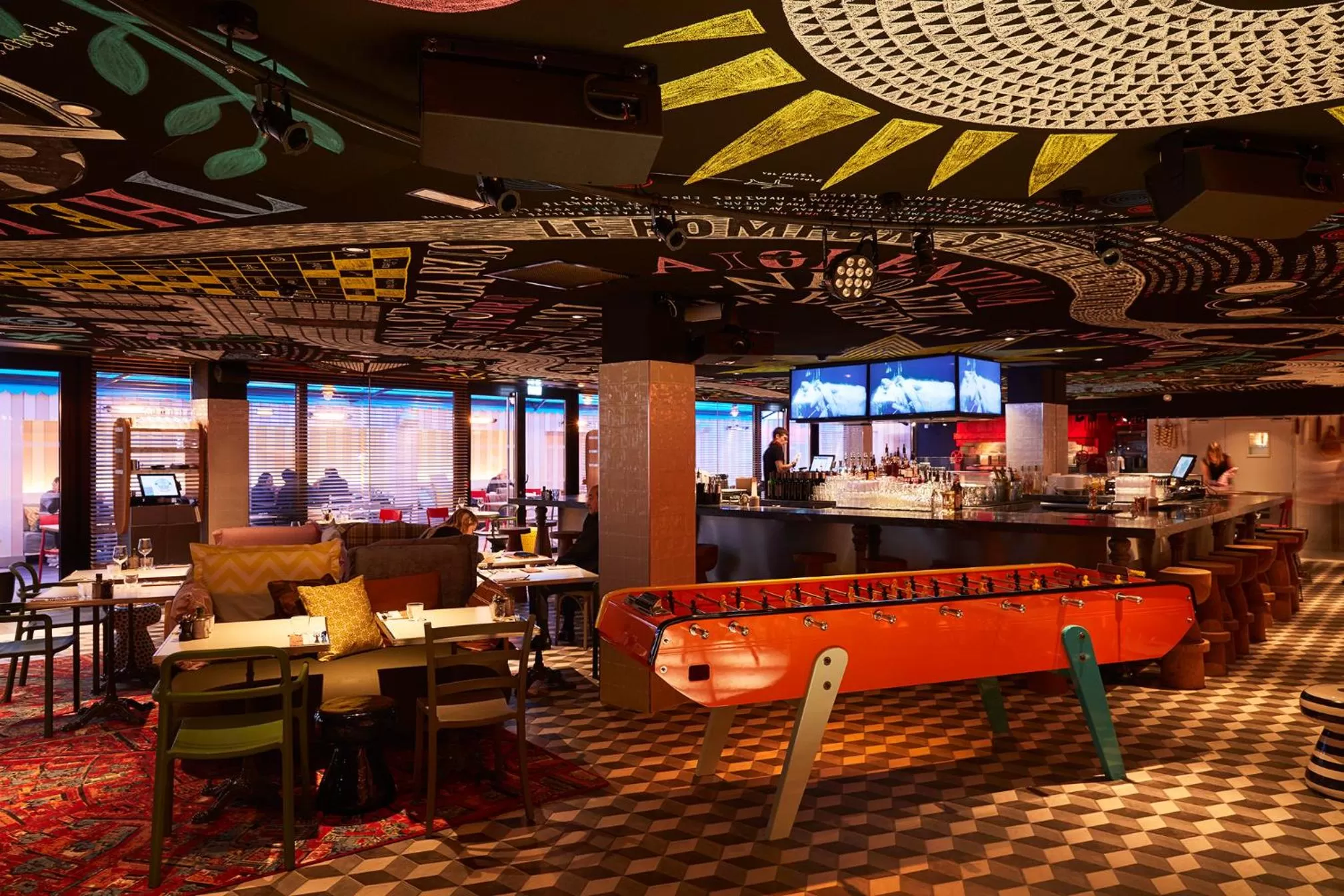 Restaurant/places to eat in Mama Shelter Toulouse