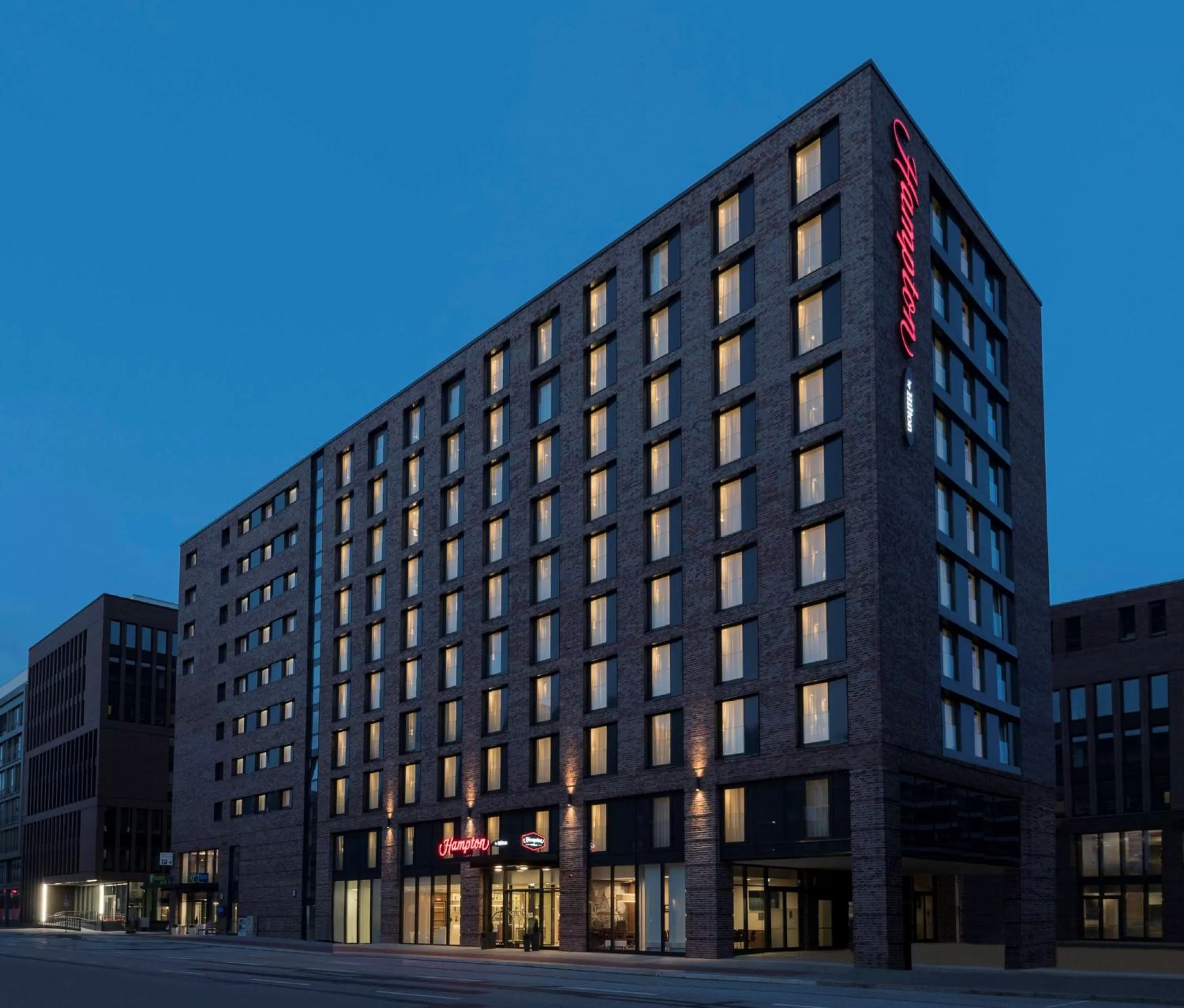 Property building in Hampton By Hilton Hamburg City Centre