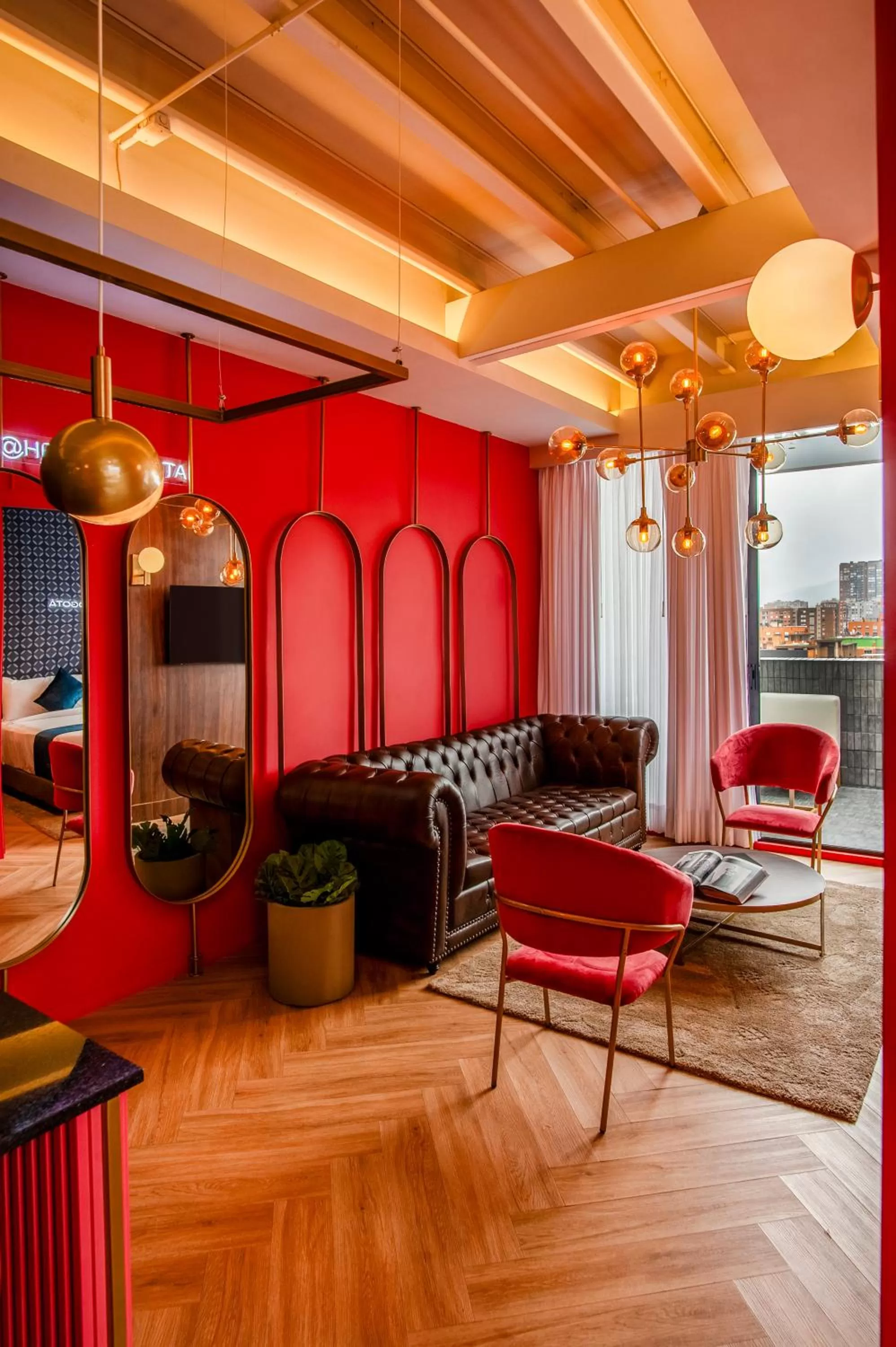 Living room in Hemma Bogotá Country Luxury Suites Hotel
