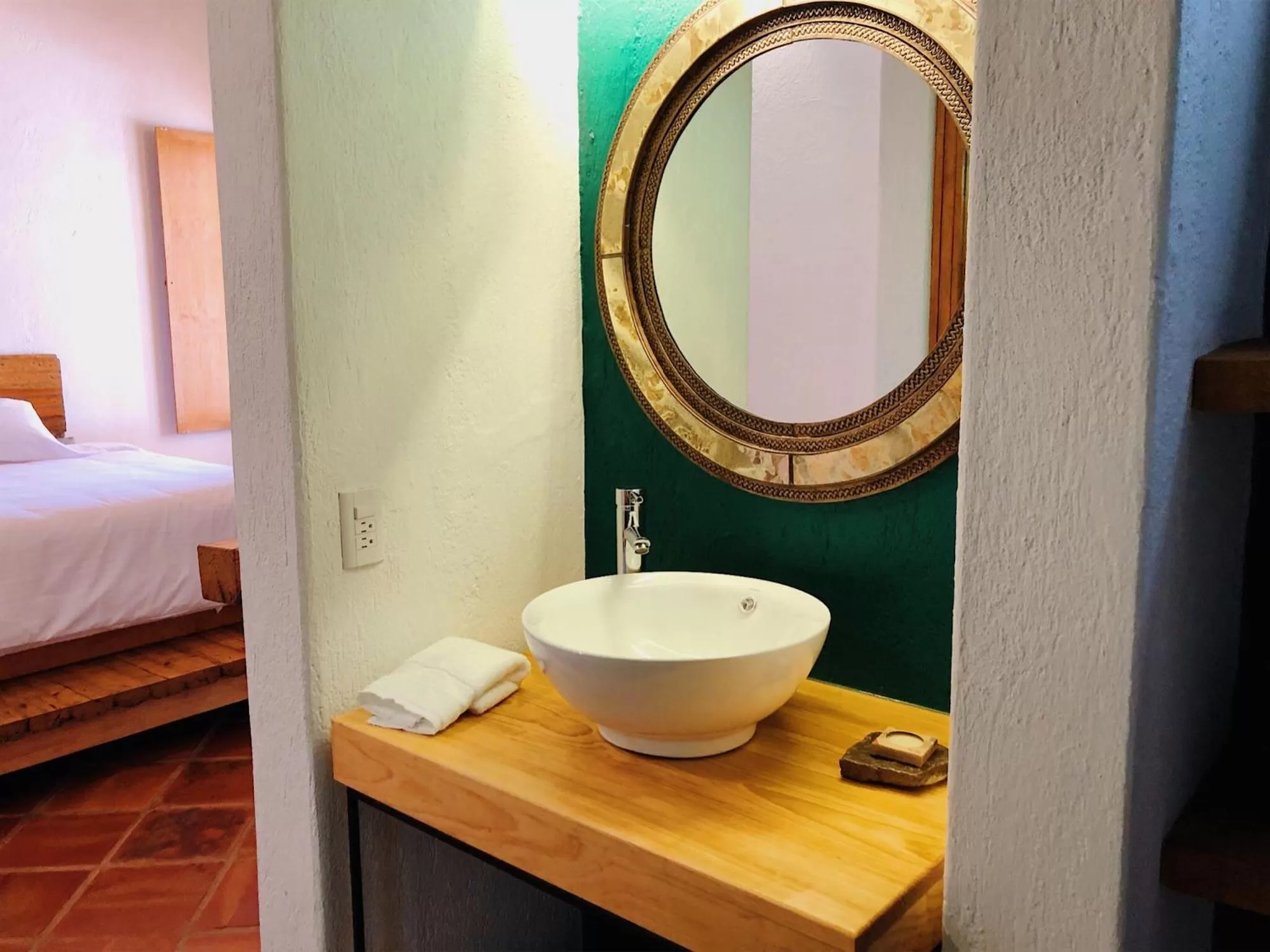 Bathroom in Posada la Manzanilla
