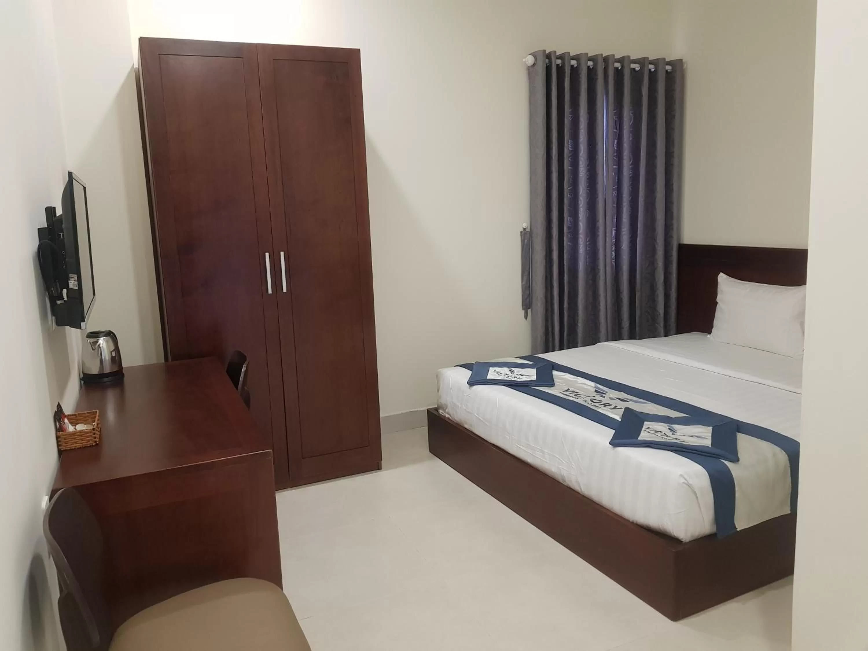 Bed in Victory Airport Hotel