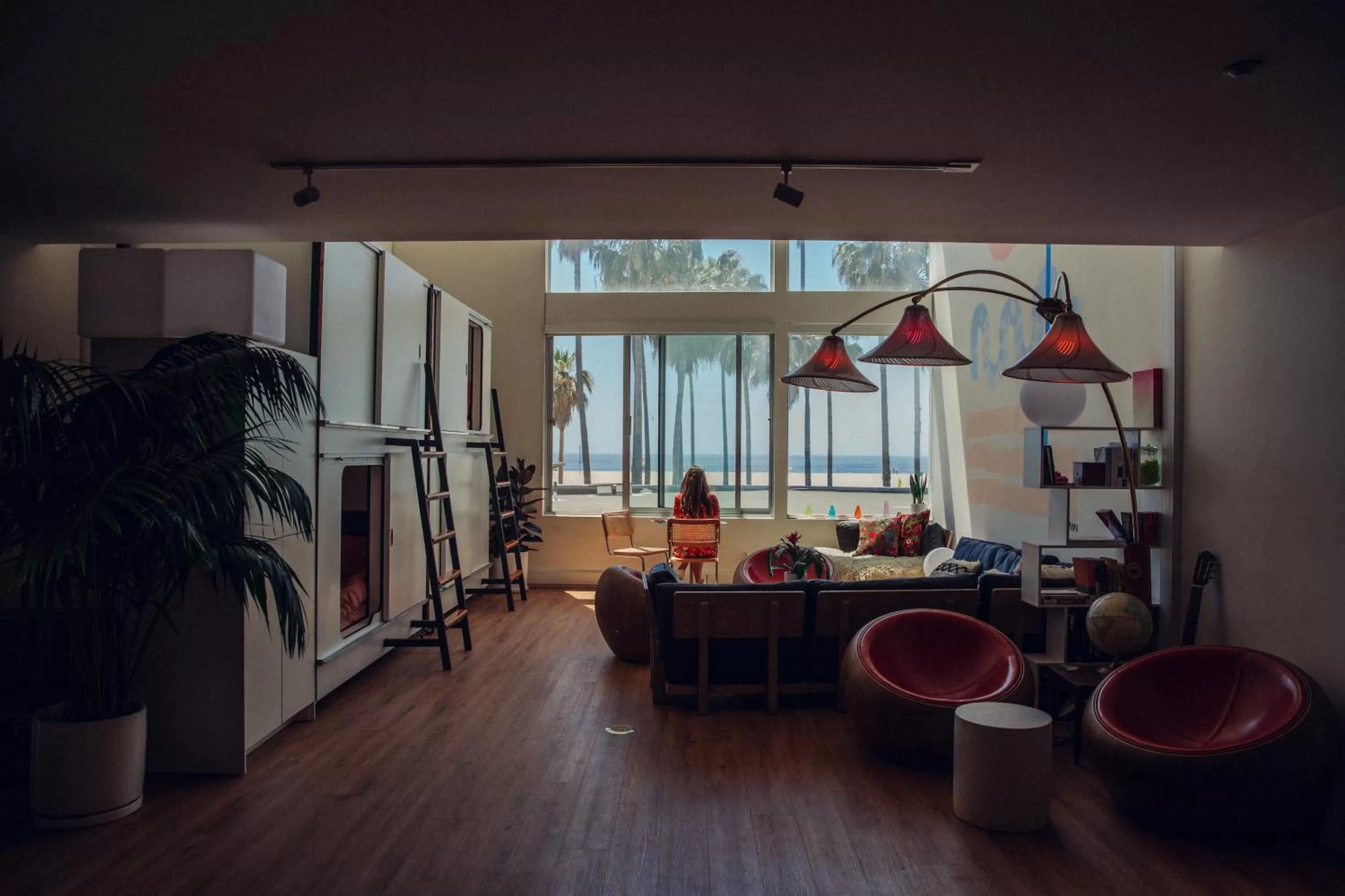 Living room in STAY OPEN Venice Beach