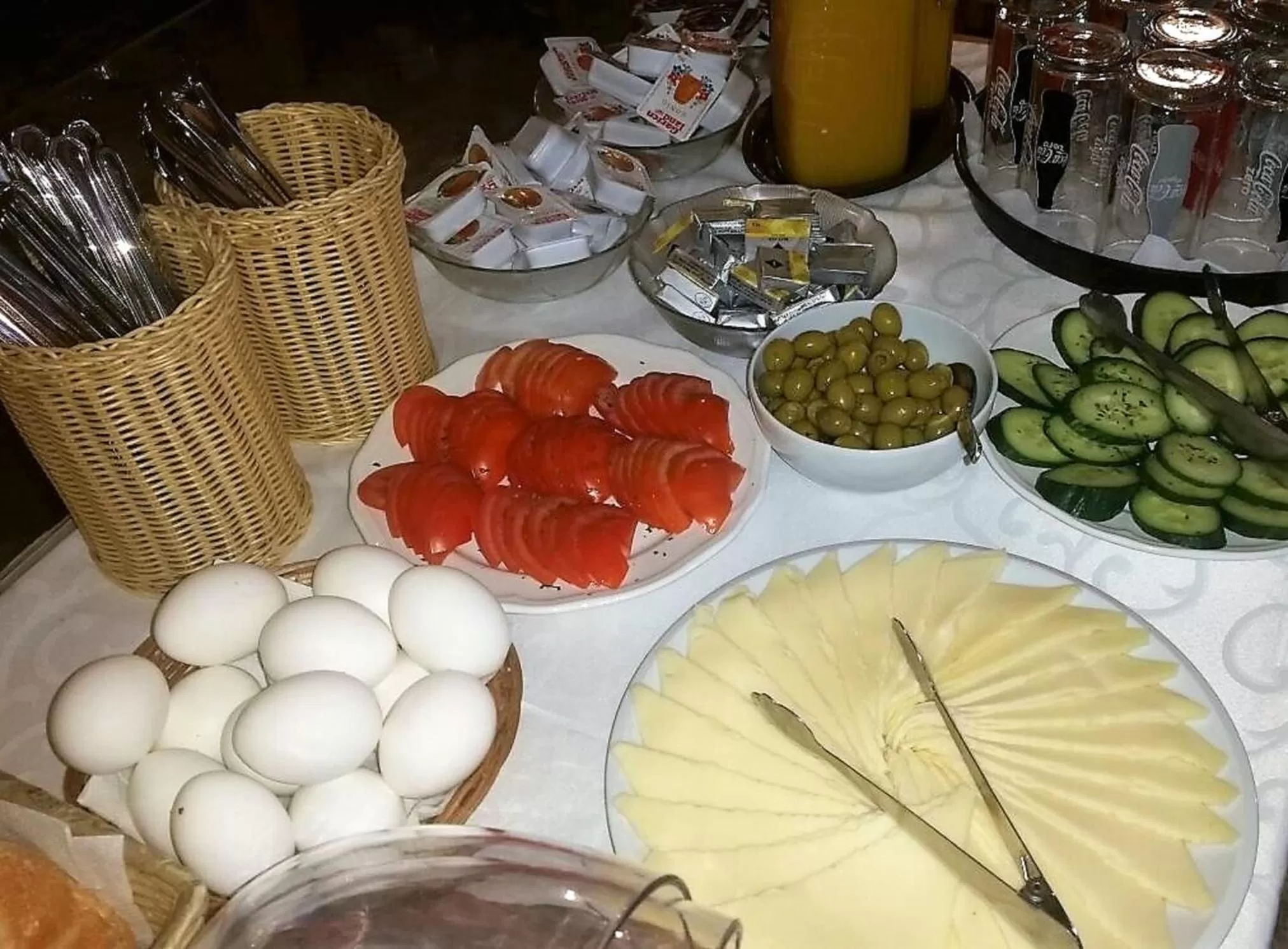 Buffet breakfast in Hotel Am Limes