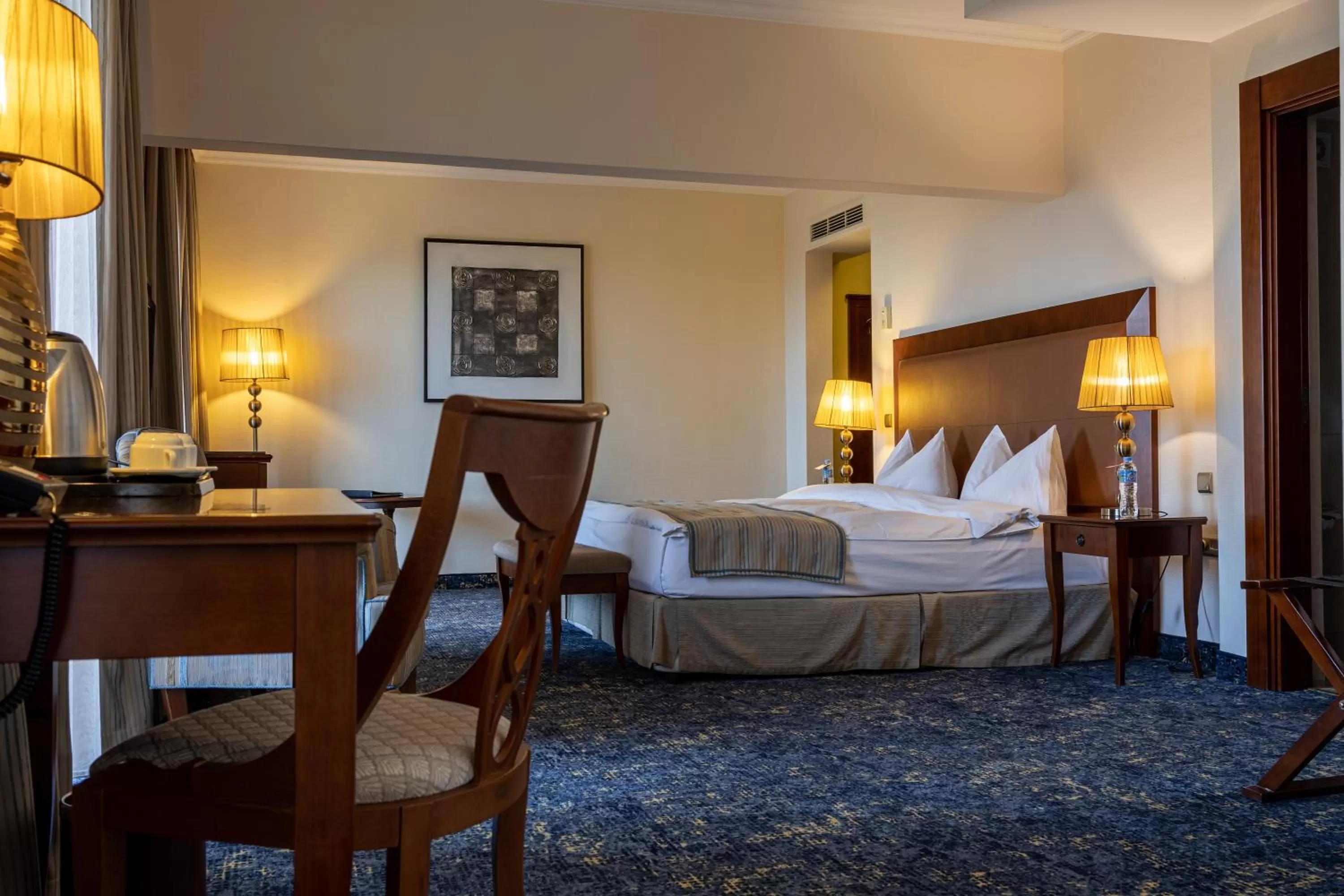 Bed in Primoretz Grand Hotel & Spa